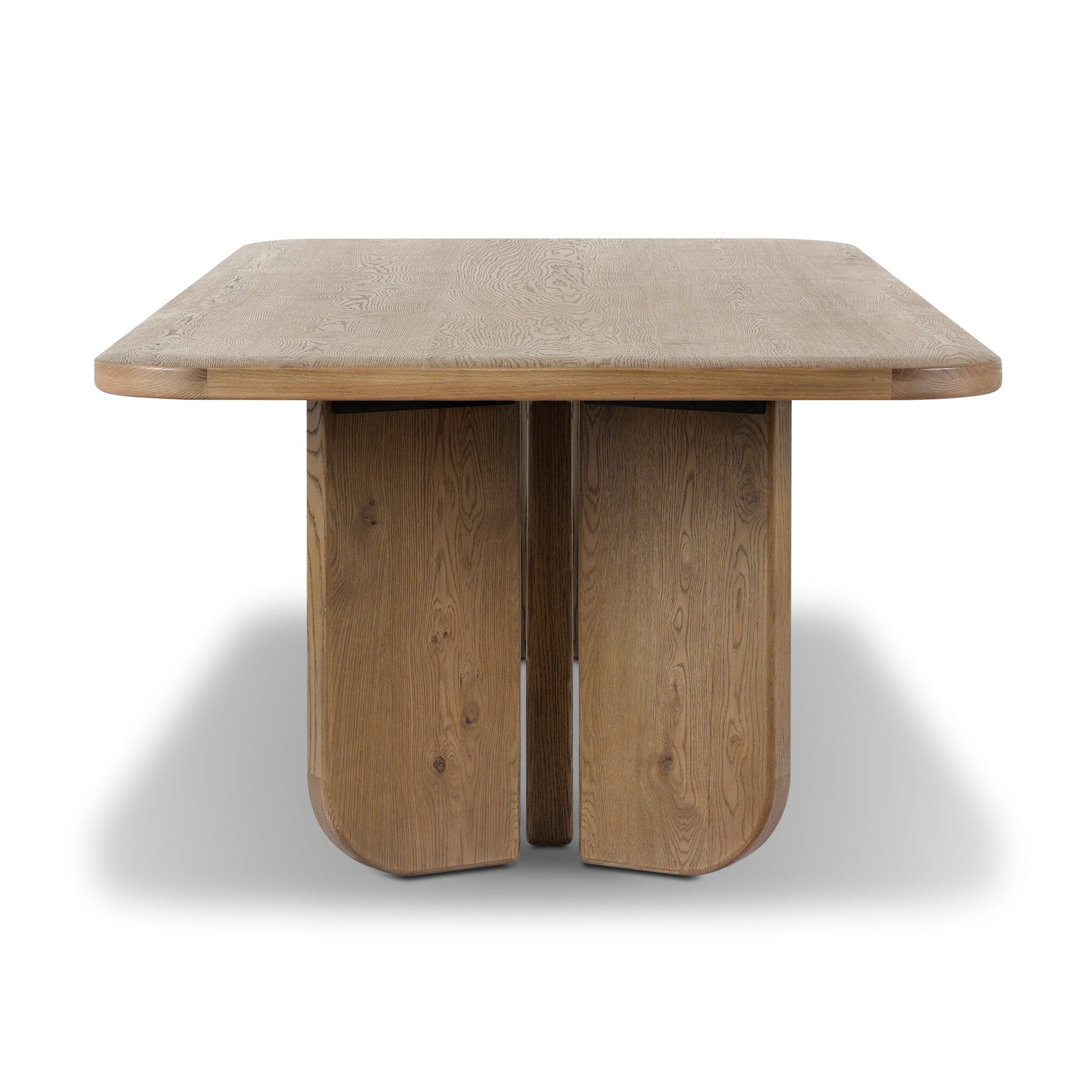 Baloro 108" Dining Table - Warm Oak Thick Veneer