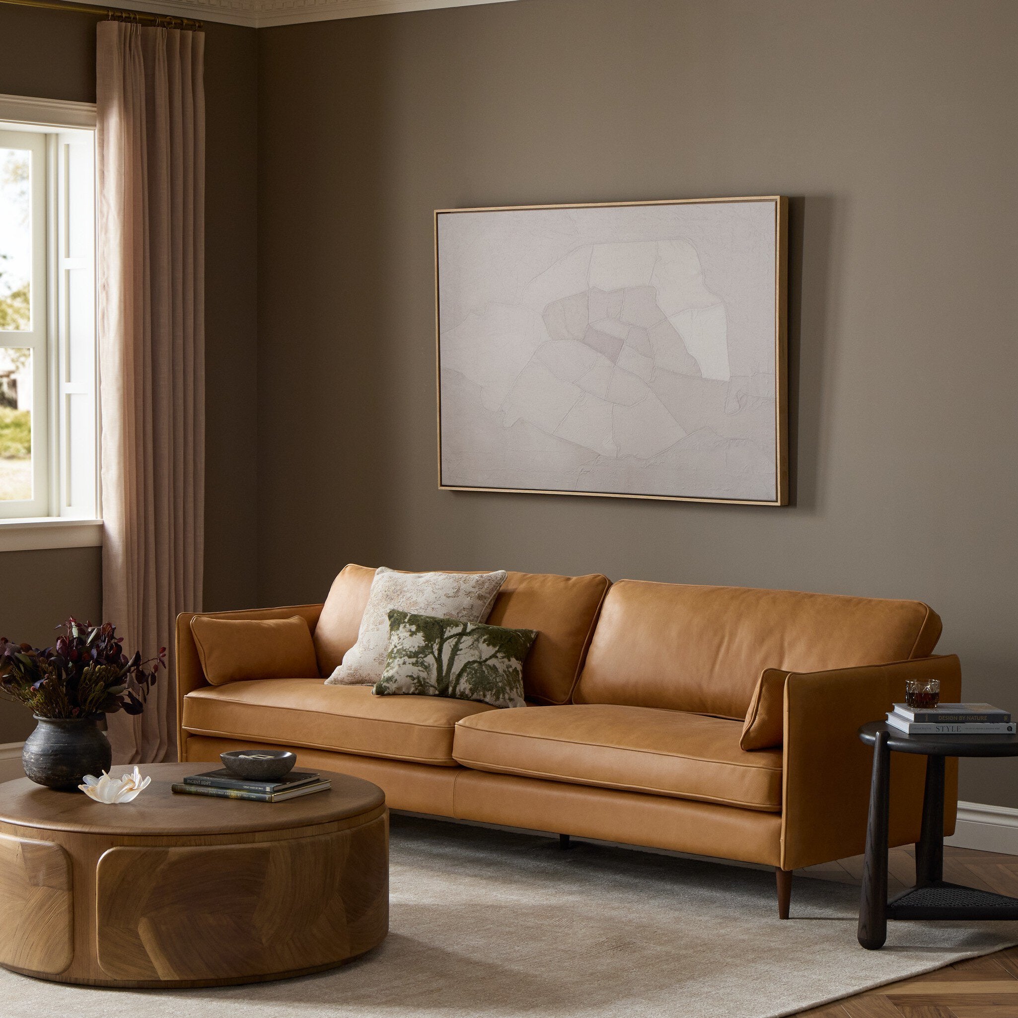 Reese 96" Sofa - Palermo Cognac