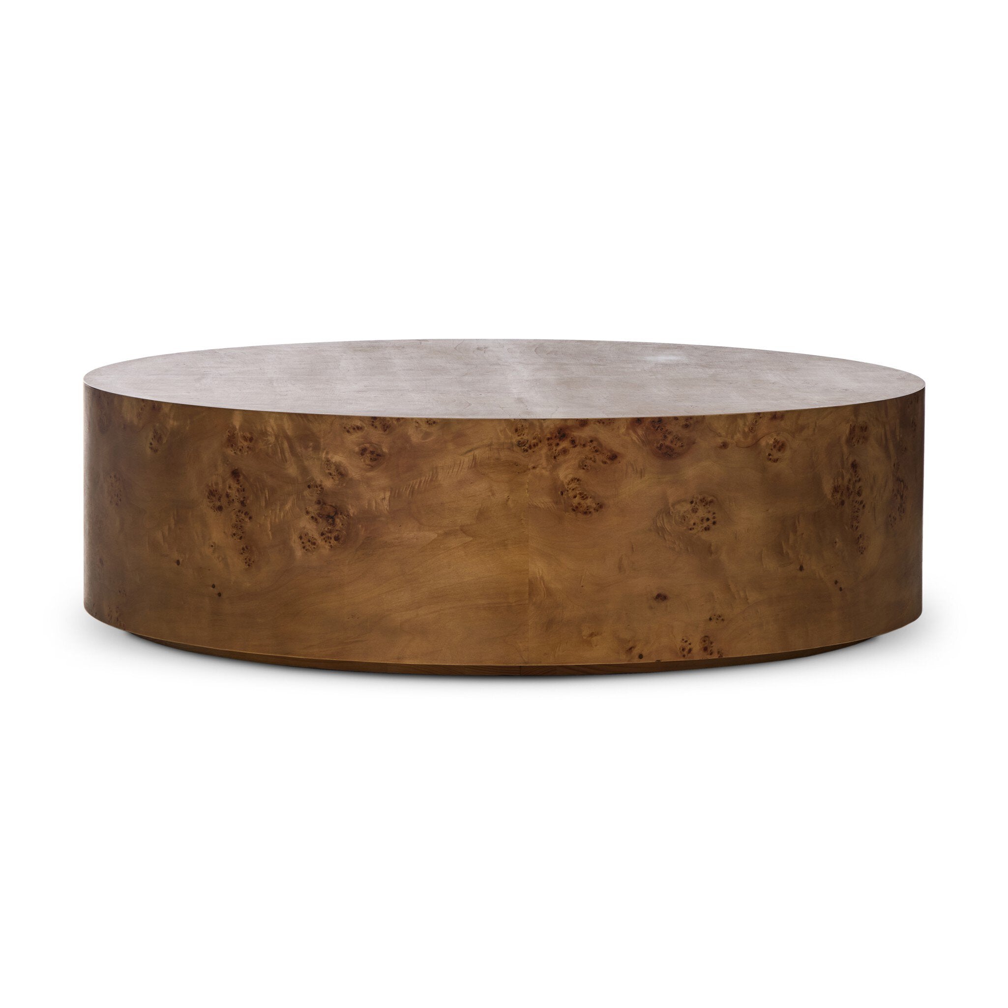 Caya Large Coffee Table - Caramel Burl