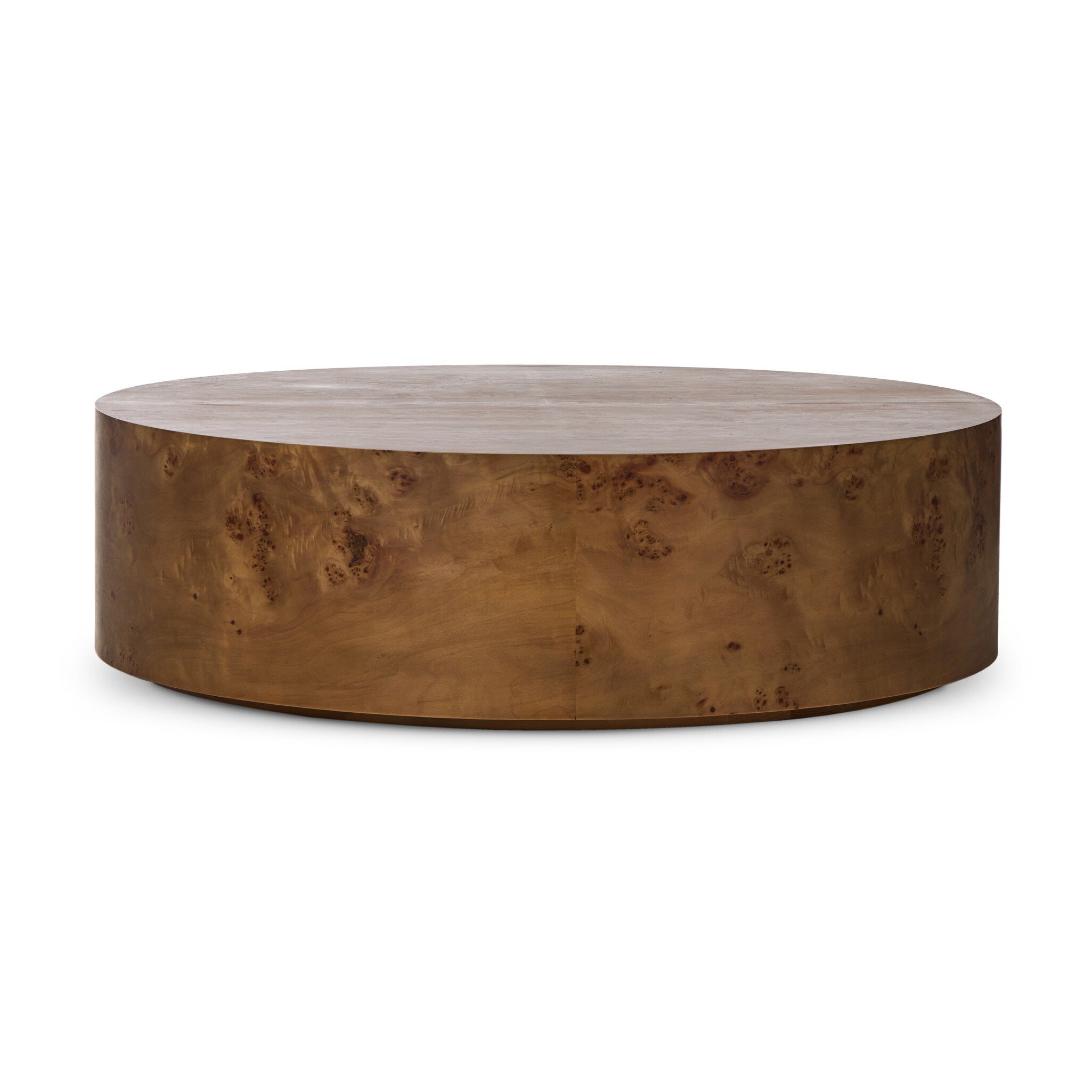 Caya Large Coffee Table - Caramel Burl