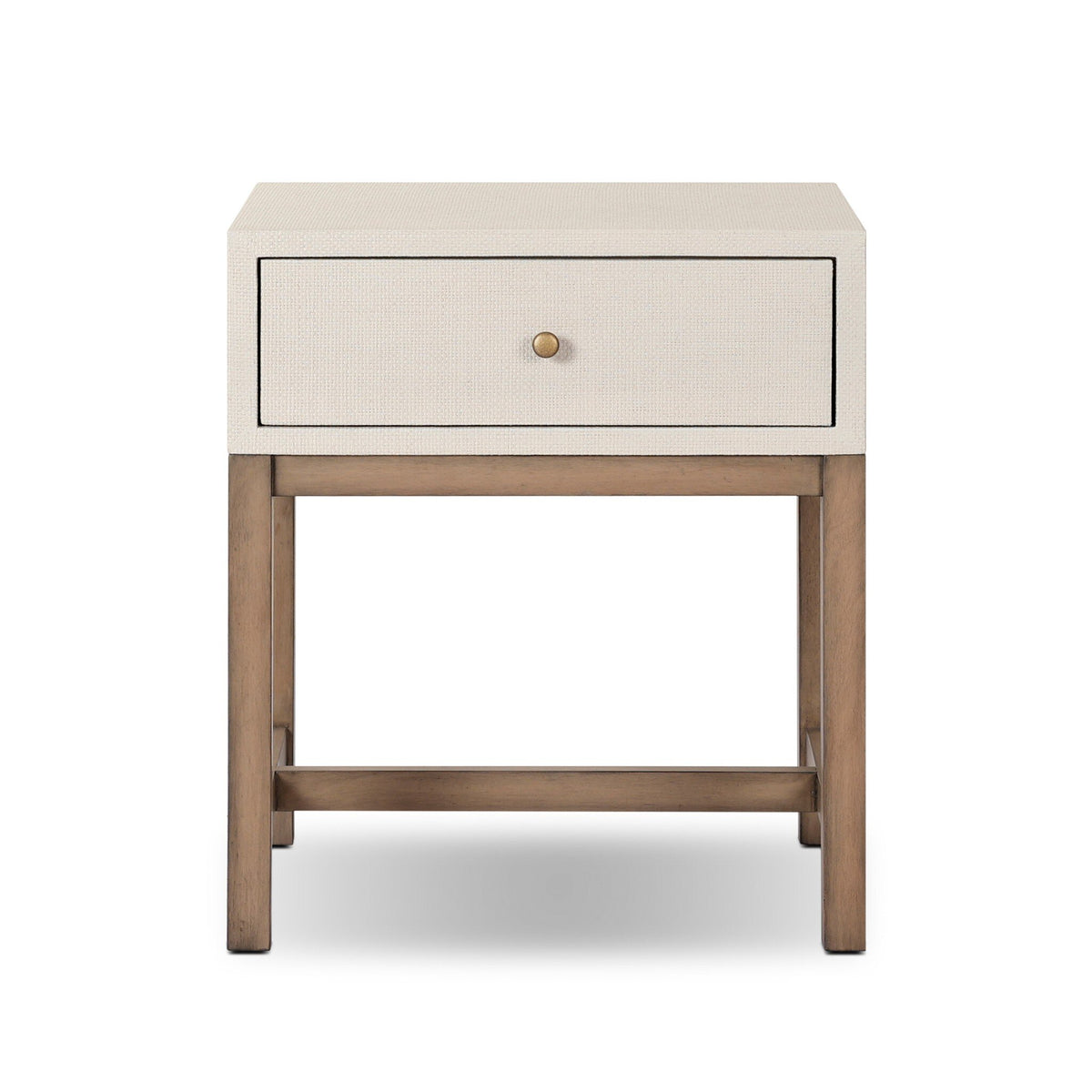 Fiona Small Nightstand - Russet Mahogany by Four Hands, front view