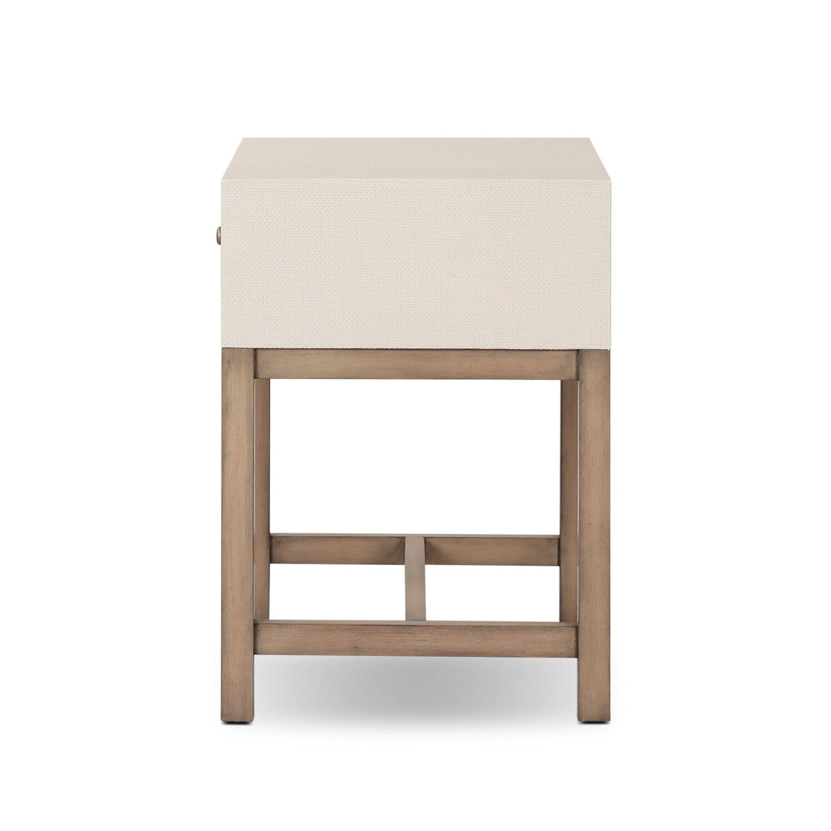 Fiona Small Nightstand - Russet Mahogany by Four Hands, side view