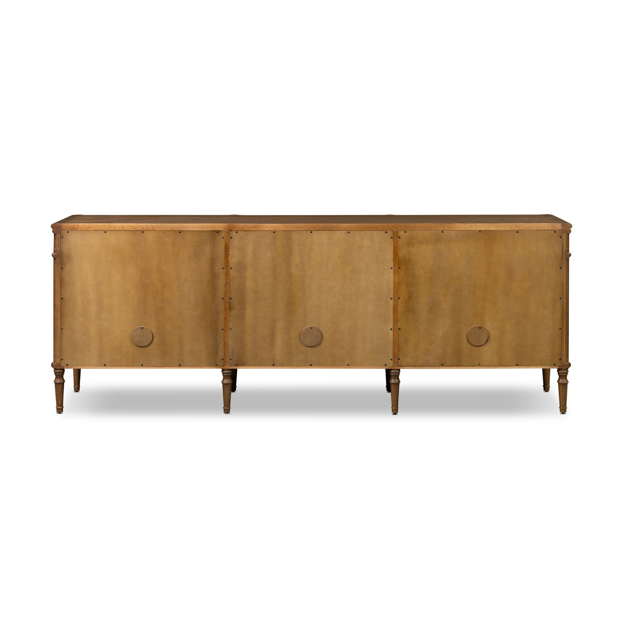 Toulouse 6 Door Sideboard - Toasted Oak Veneer