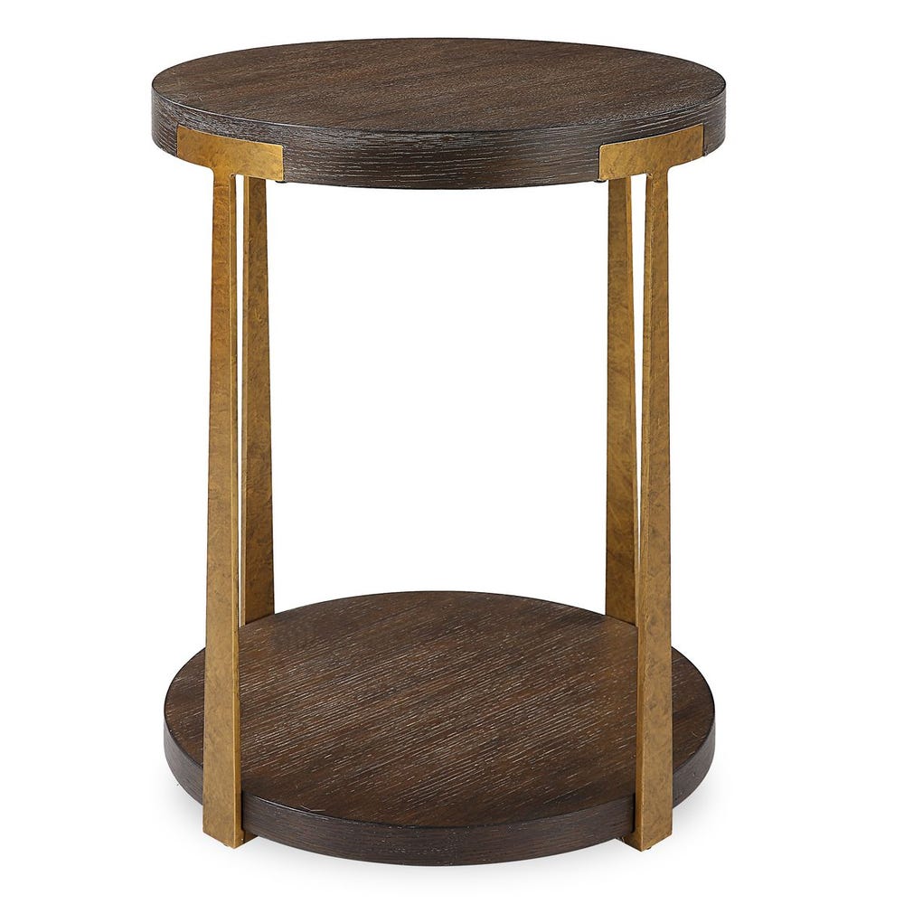 Uttermost Palisade Round Side Table
