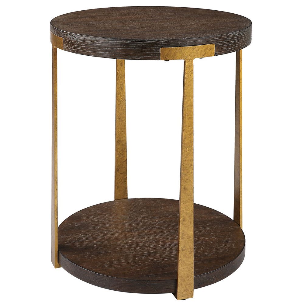 Uttermost Palisade Round Side Table