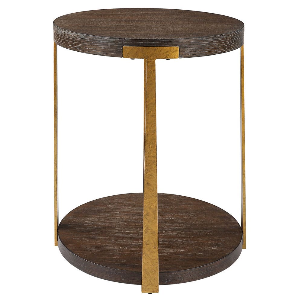 Uttermost Palisade Round Side Table