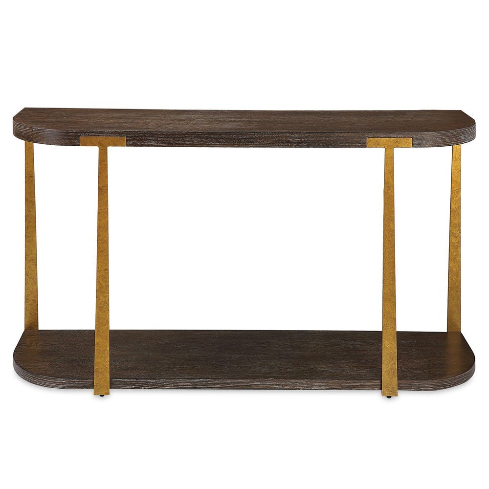 Uttermost Palisade Wood Console Table