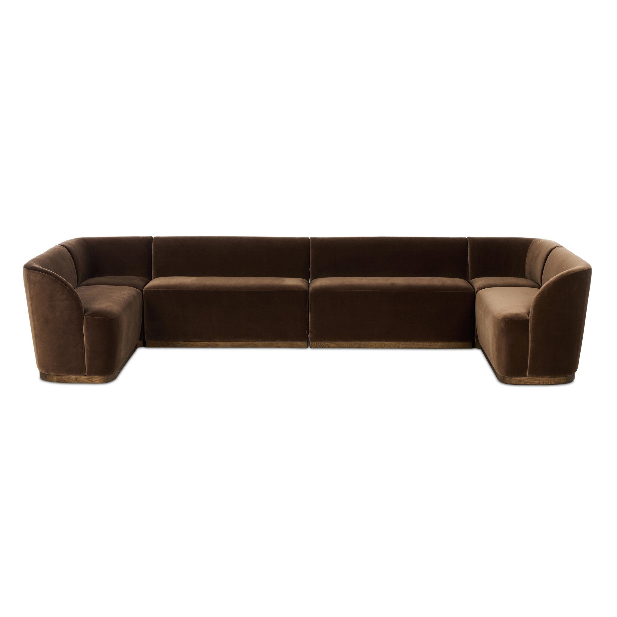 Dorset Banquette U-Shape - Surrey Mink