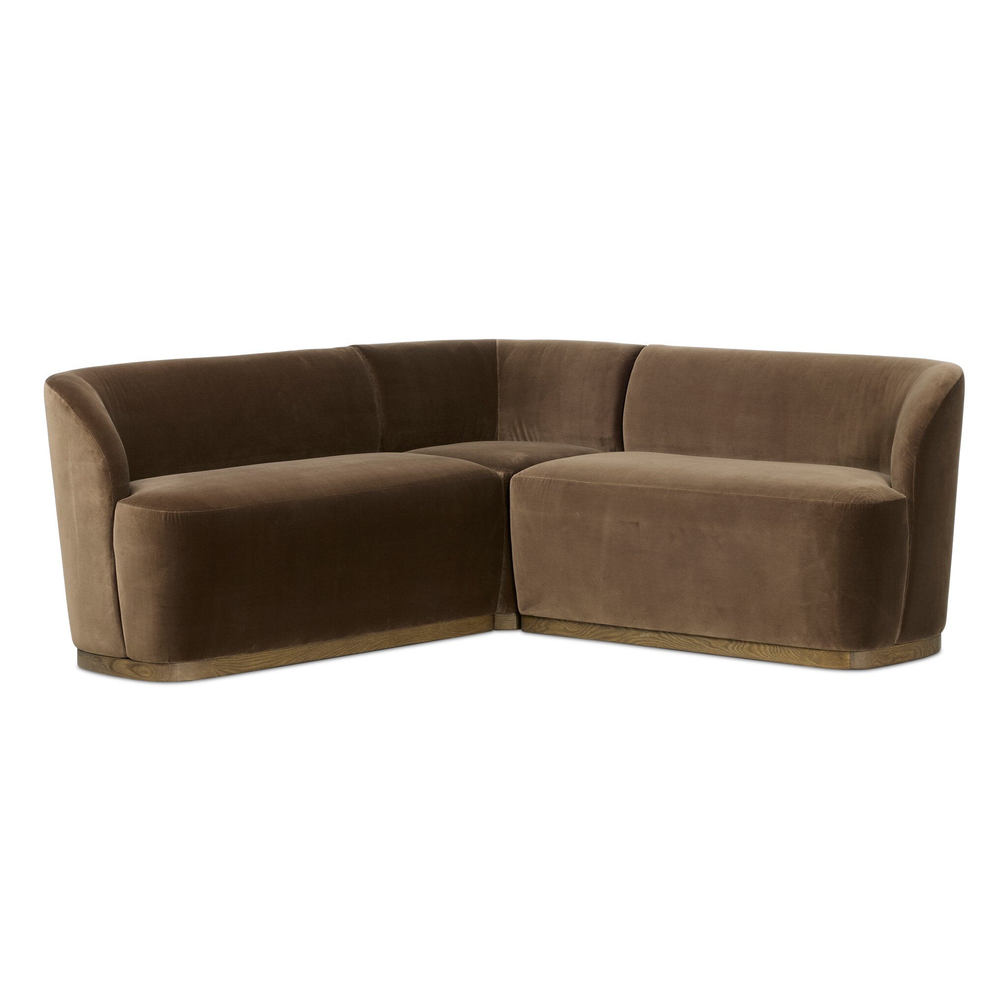 Dorset Banquette L-Shape - Surrey Mink