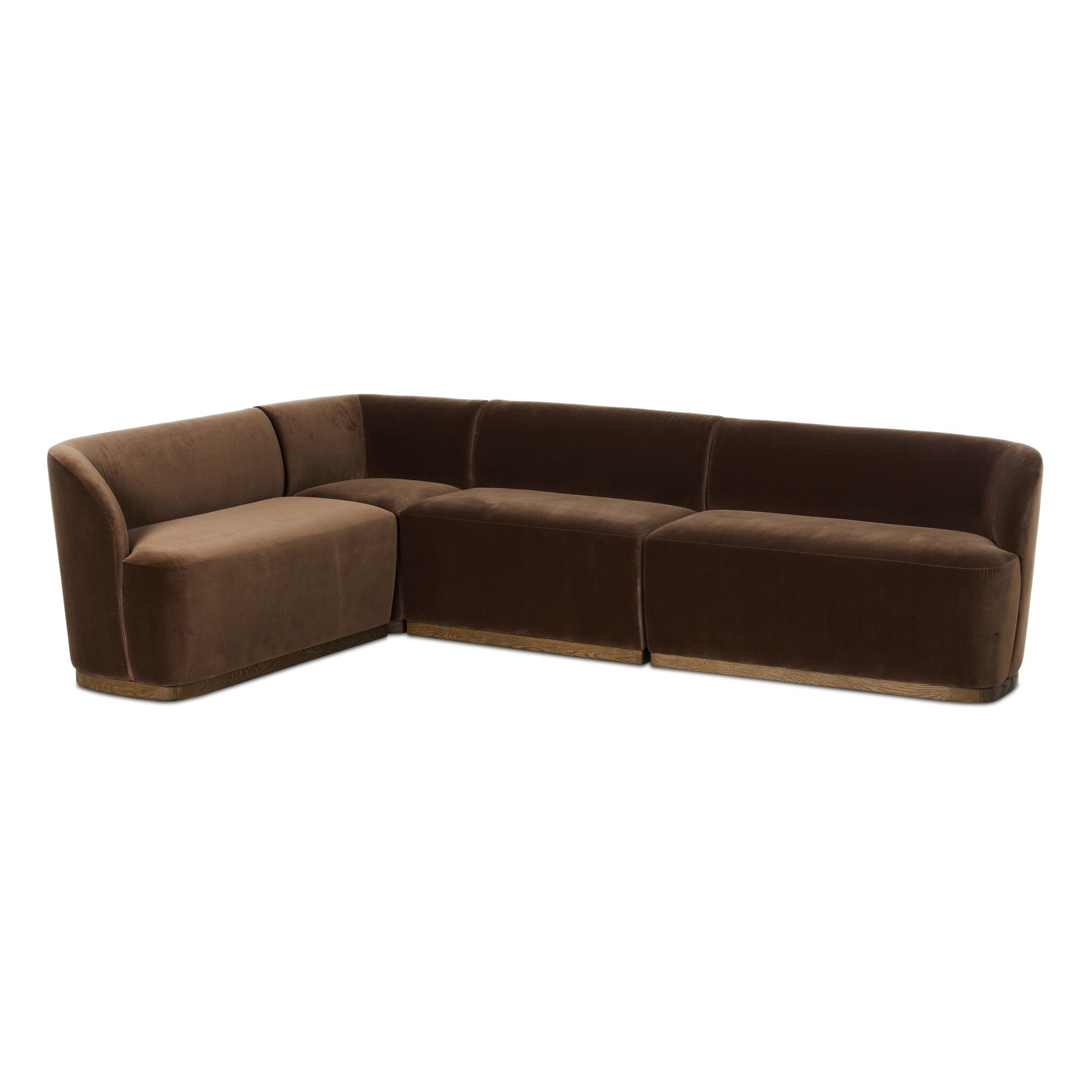 Dorset Banquette L-Shape - Surrey Mink