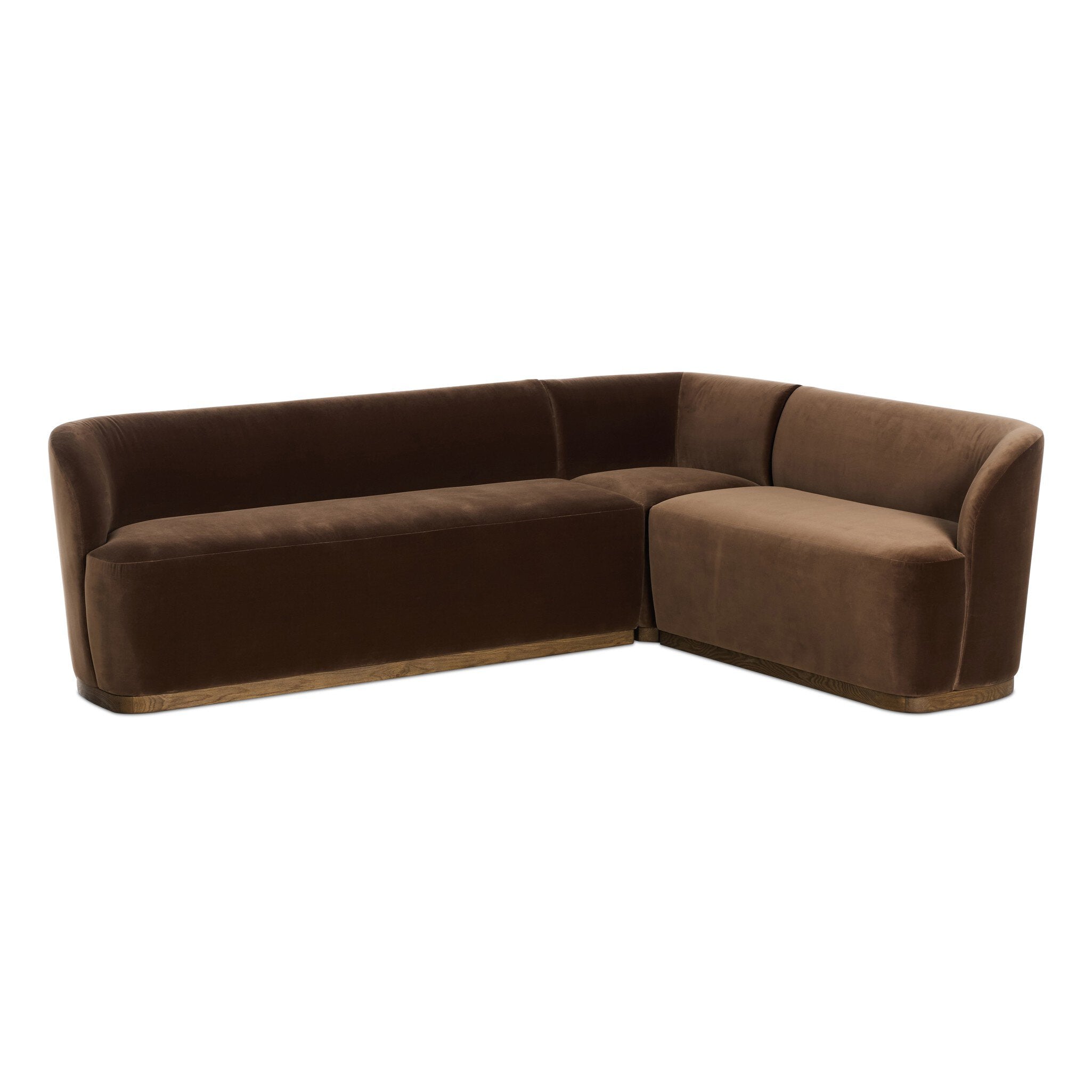 Dorset Banquette L-Shape - Surrey Mink