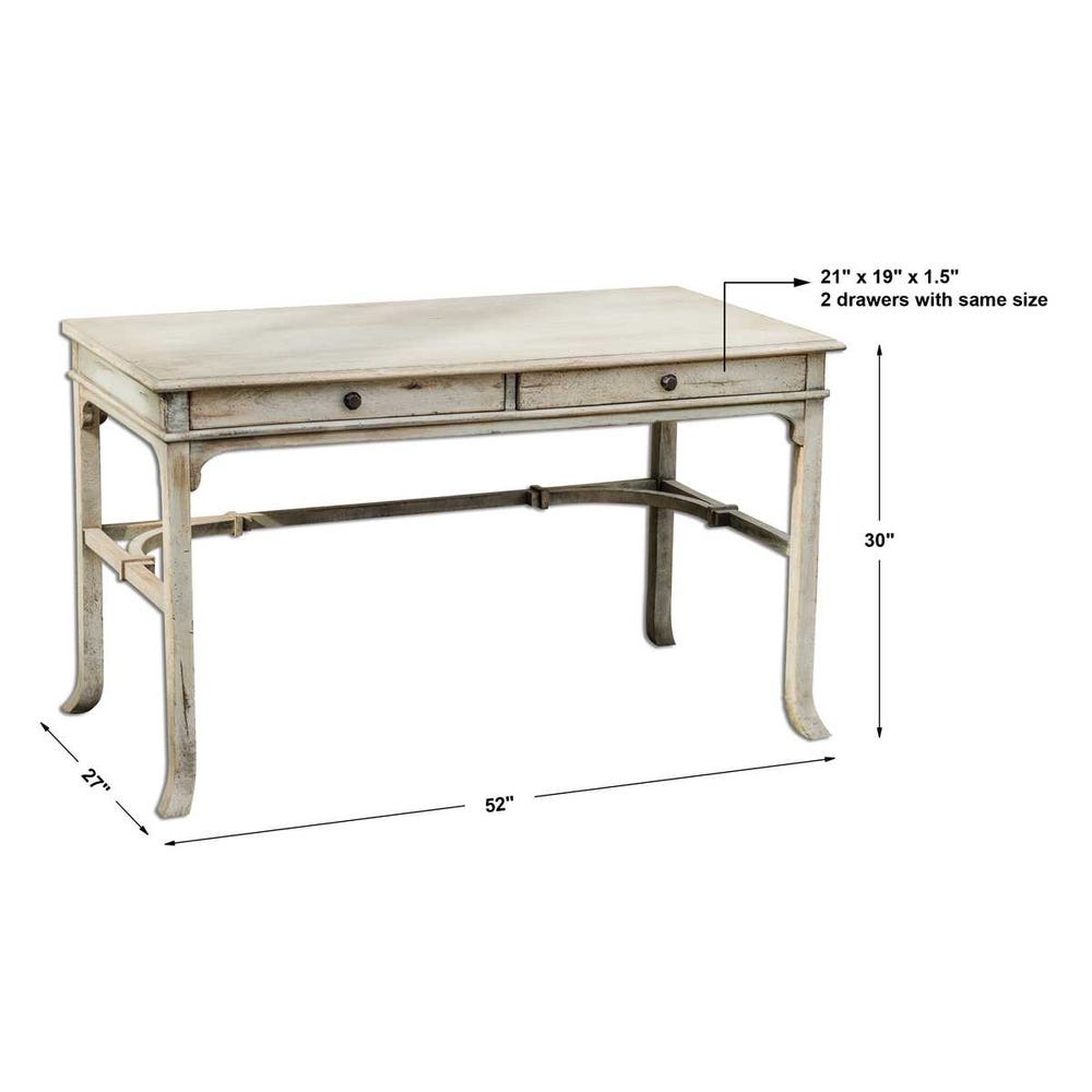 Uttermost Bridgely Aged Writing Desk