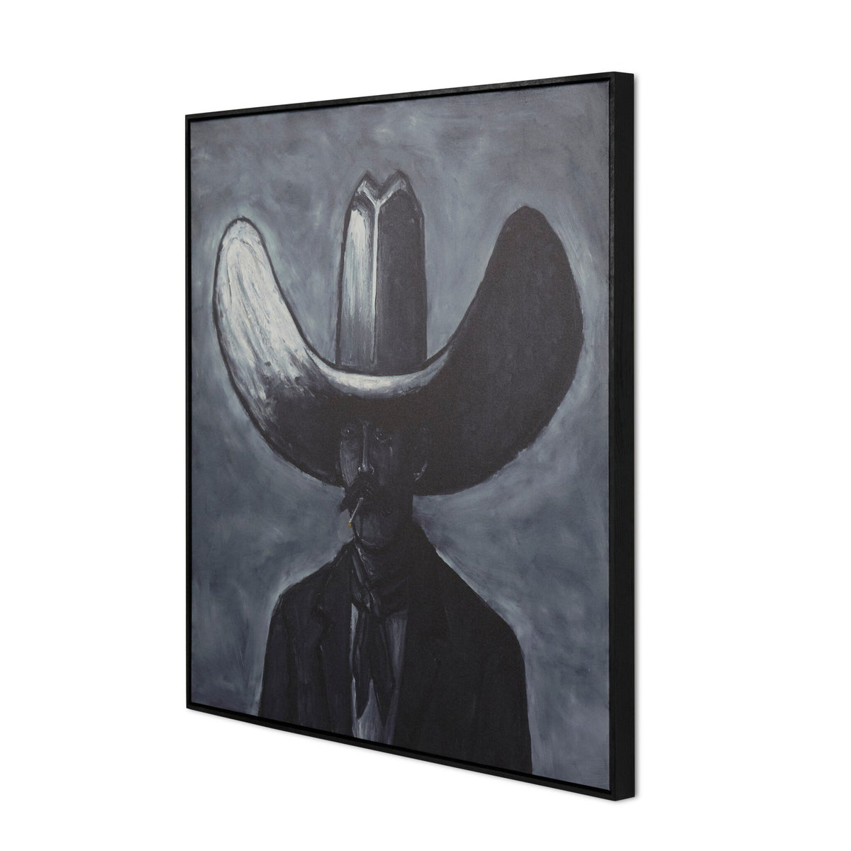Larger Than Legend by Larry Stewart - Vertical Grain White Oak Floater