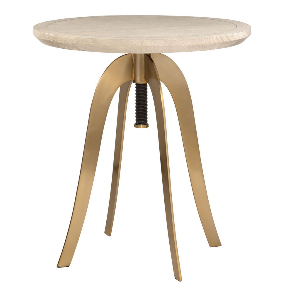 Uttermost Alice Oak Adjustable Accent Table