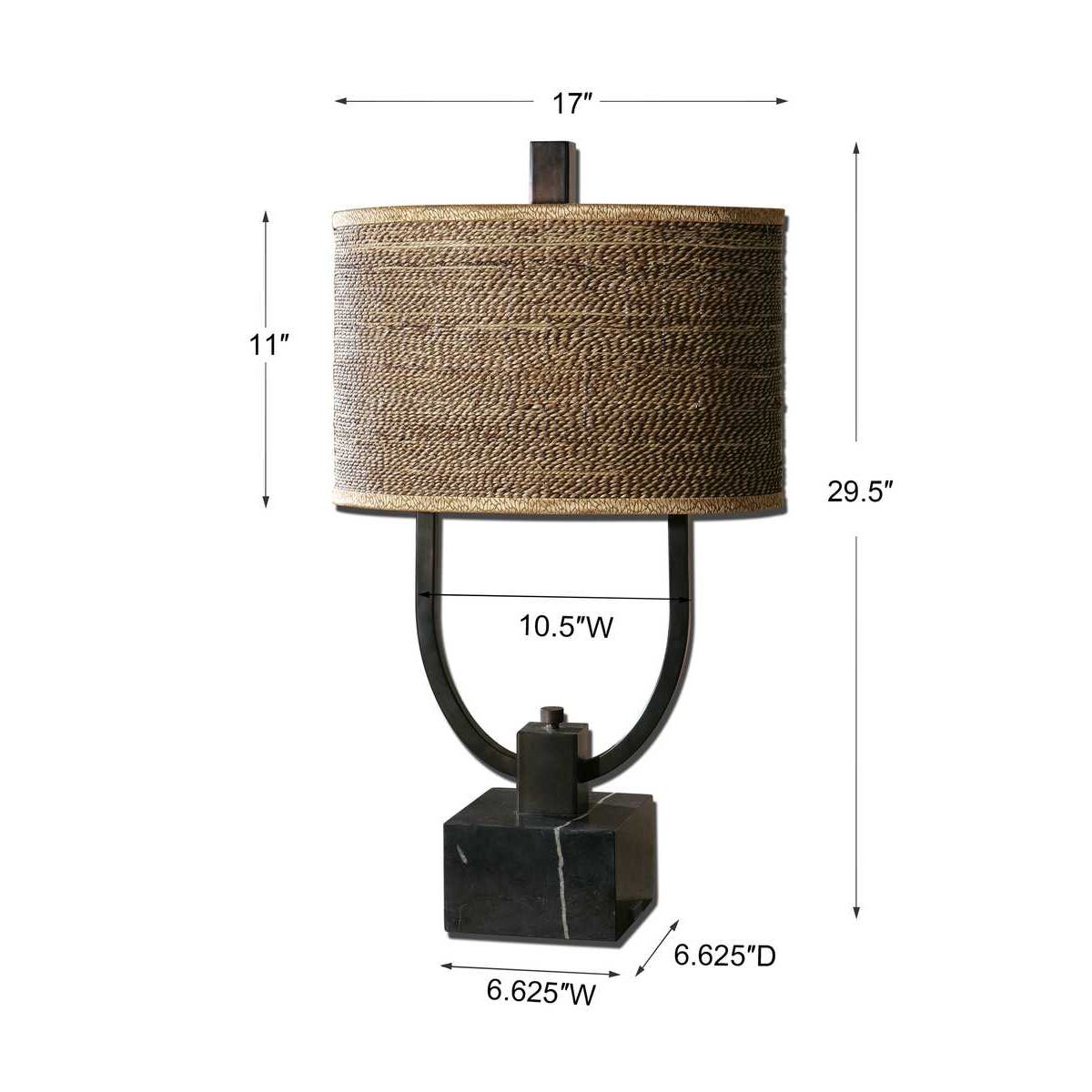 Uttermost Stabina Metal Table Lamp