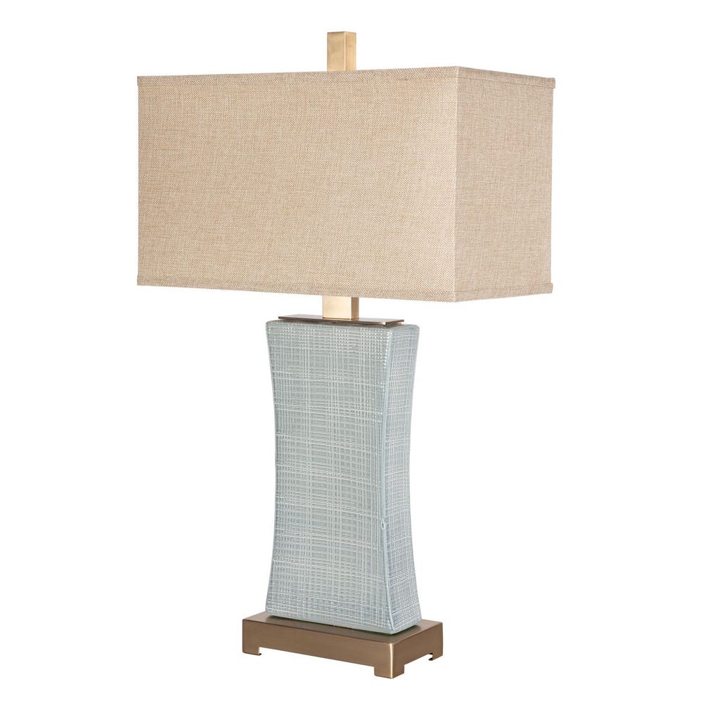 Uttermost Cantarana Blue Gray Table Lamp
