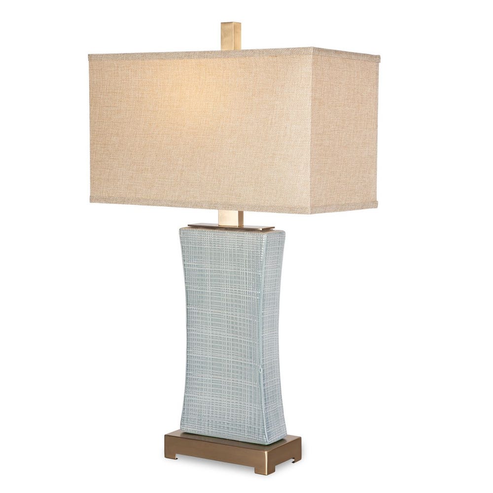 Uttermost Cantarana Blue Gray Table Lamp