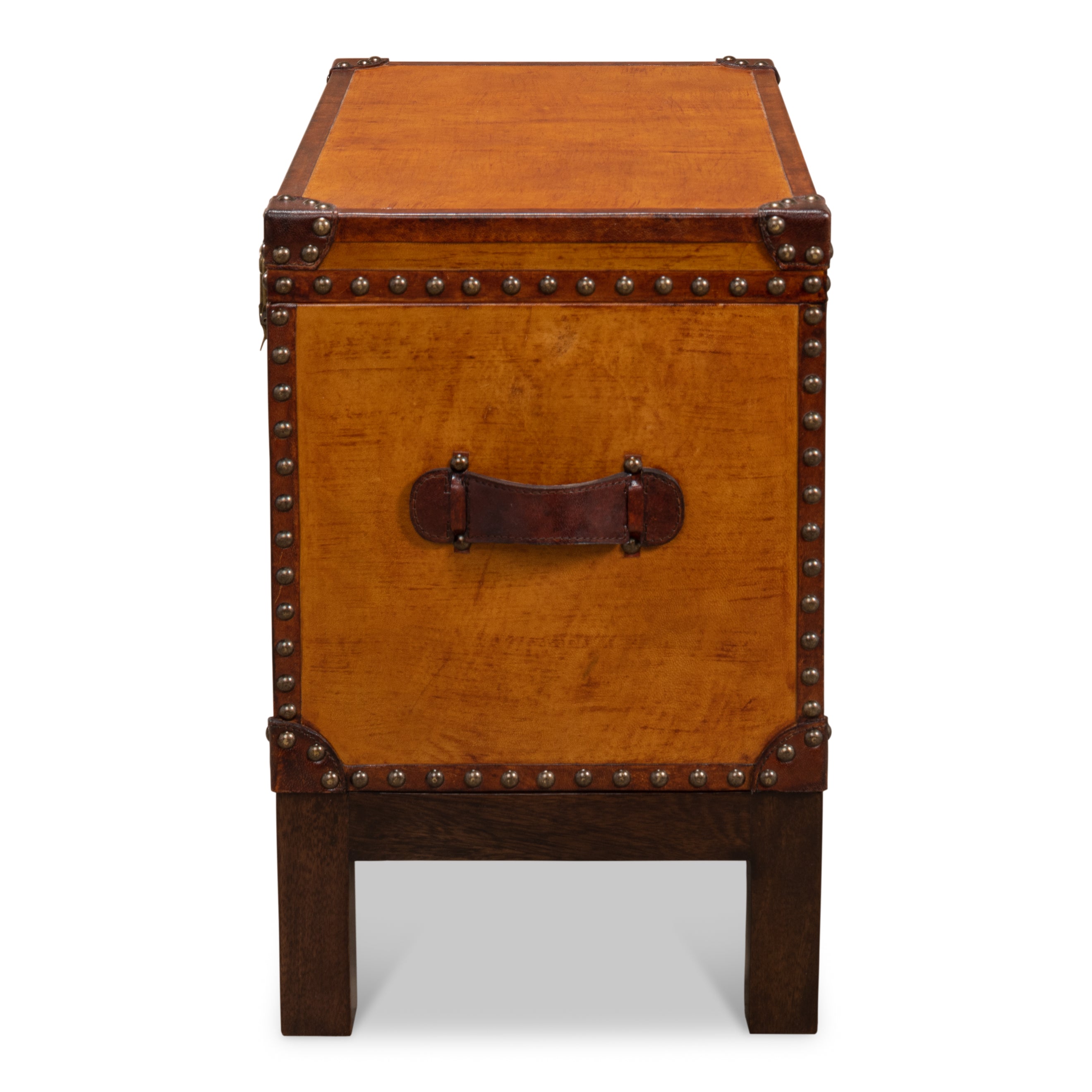 Abilene Leather Box with Stand