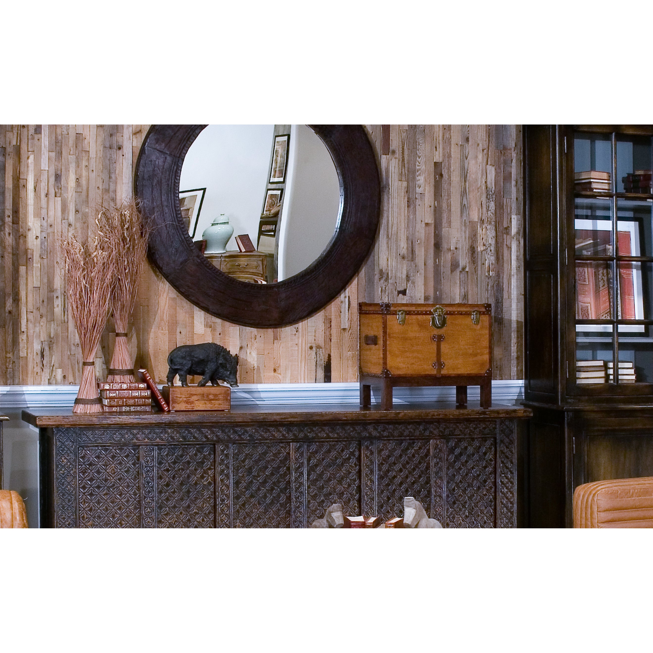 Abilene Leather Box with Stand