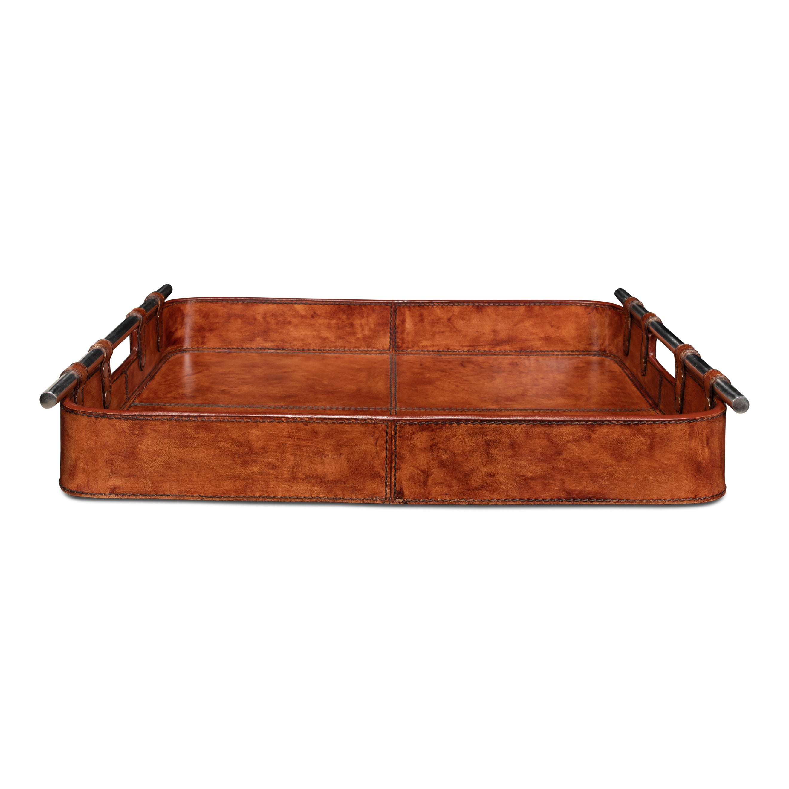 Safari Leather Tray