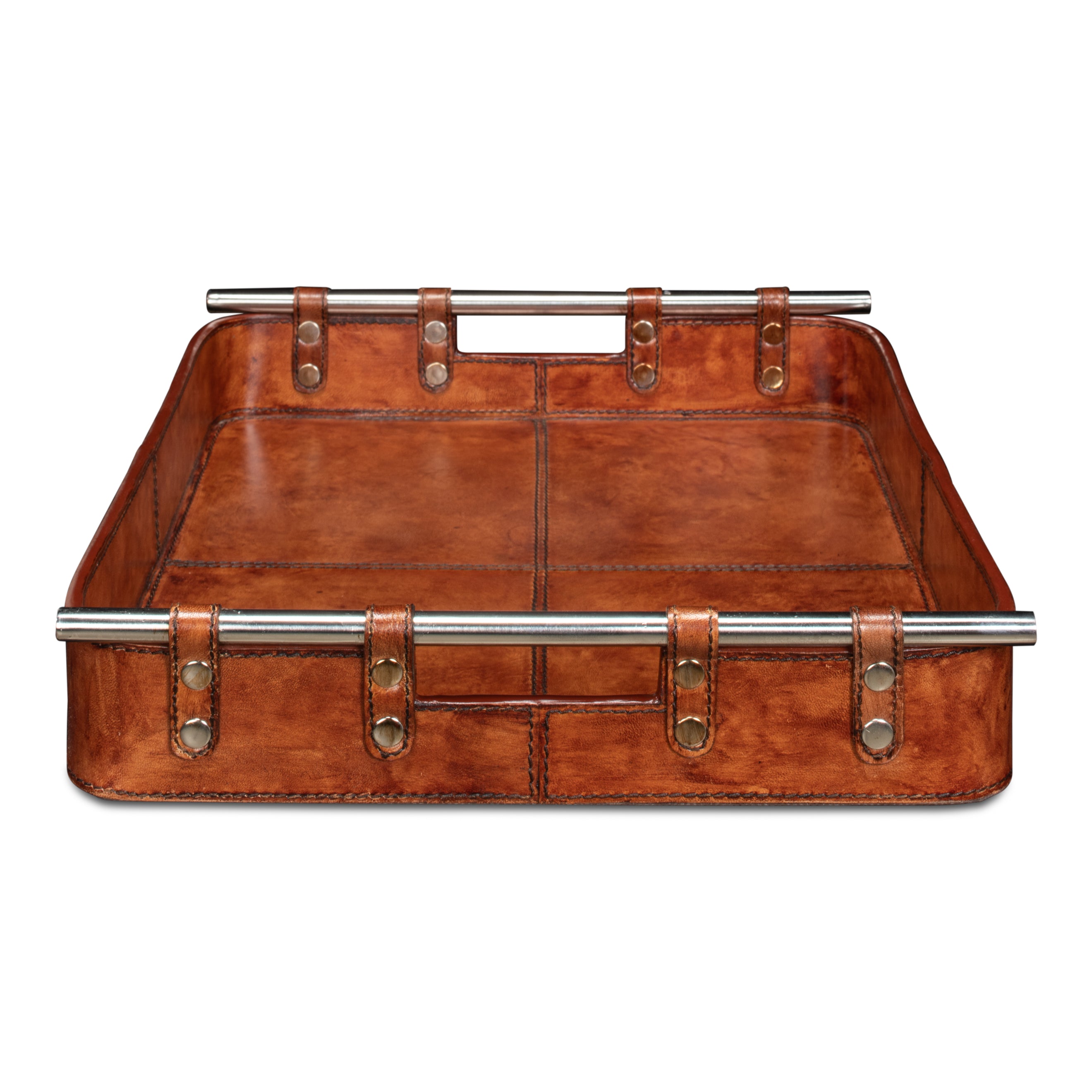Safari Leather Tray