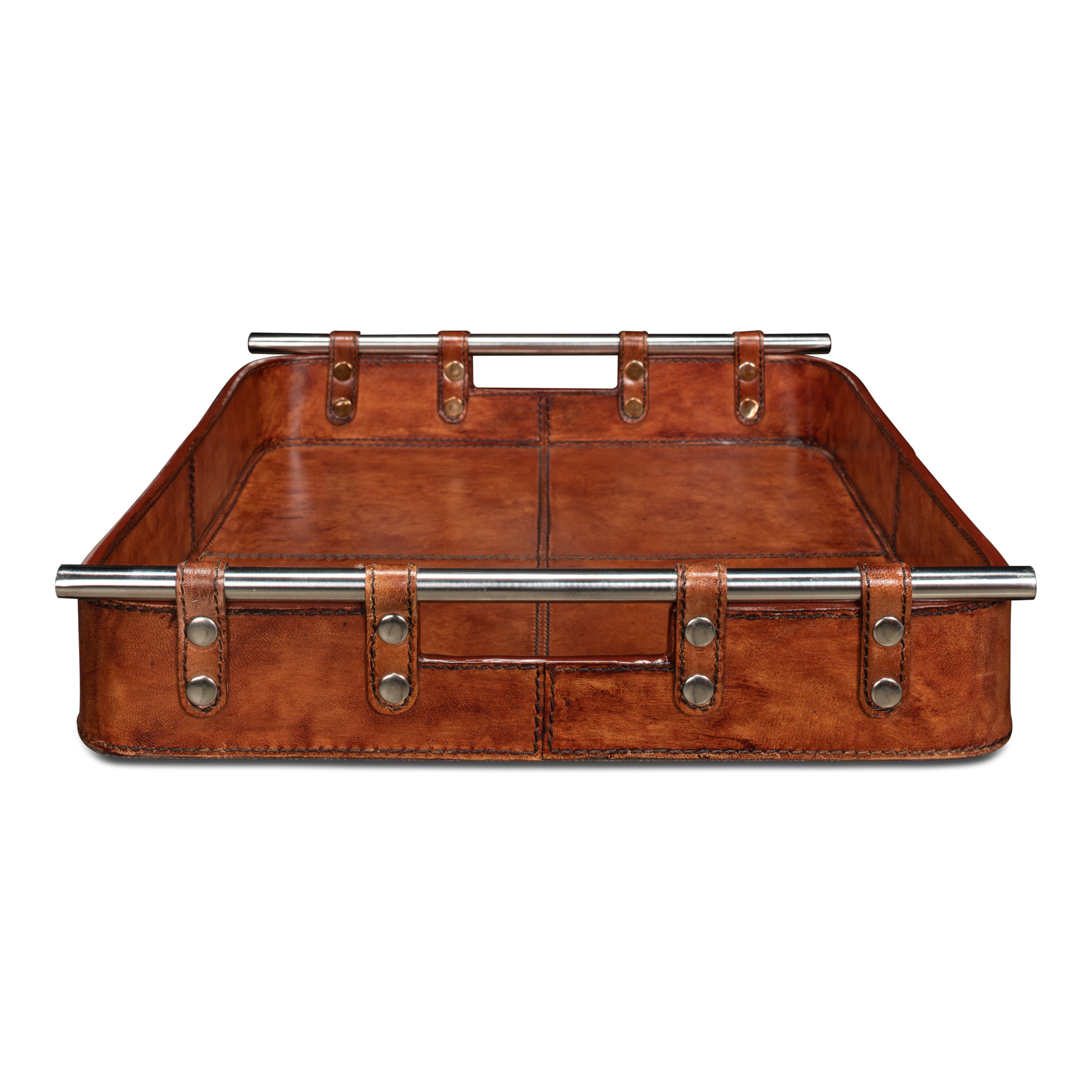 Safari Leather Tray