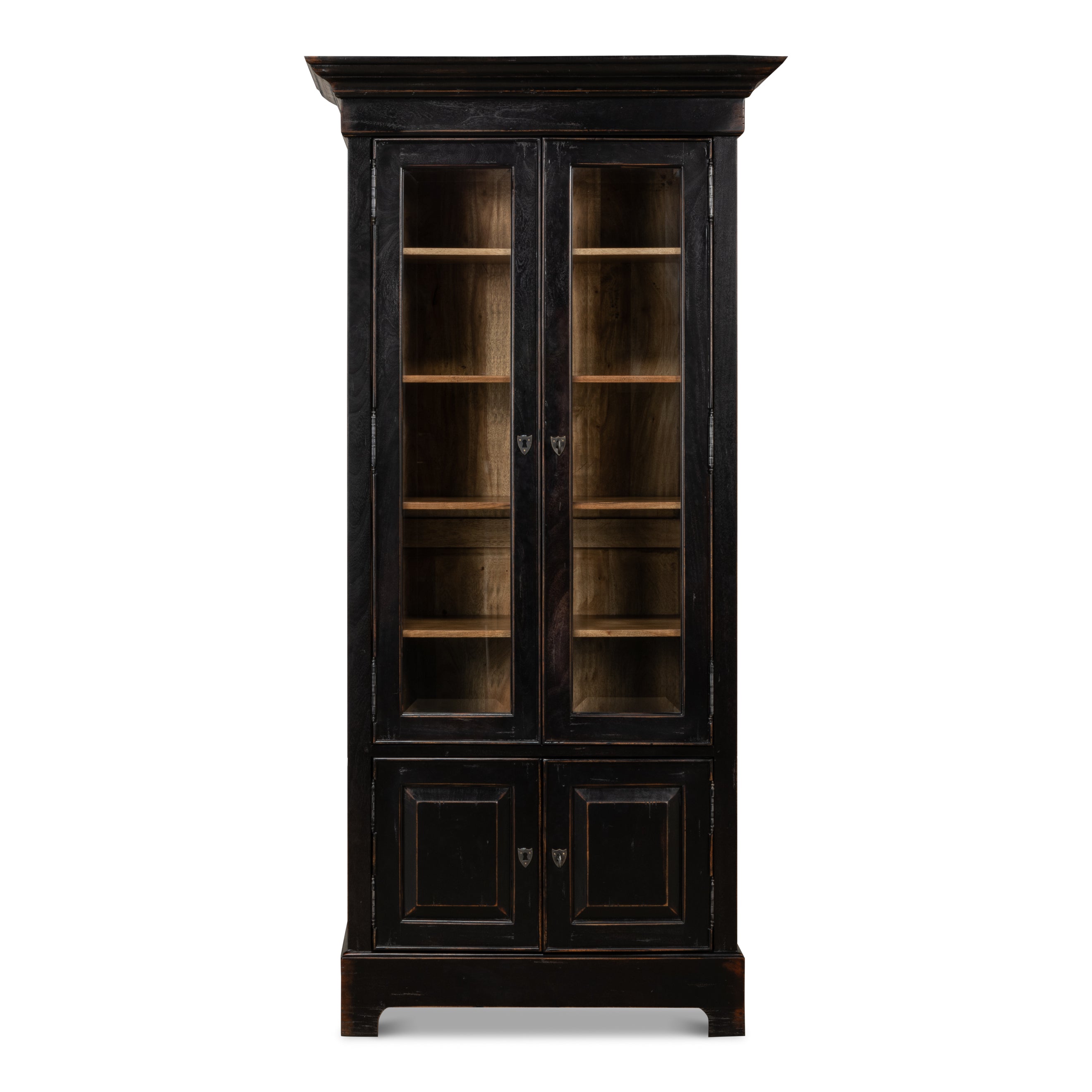 Bookcase in Ebony Finish