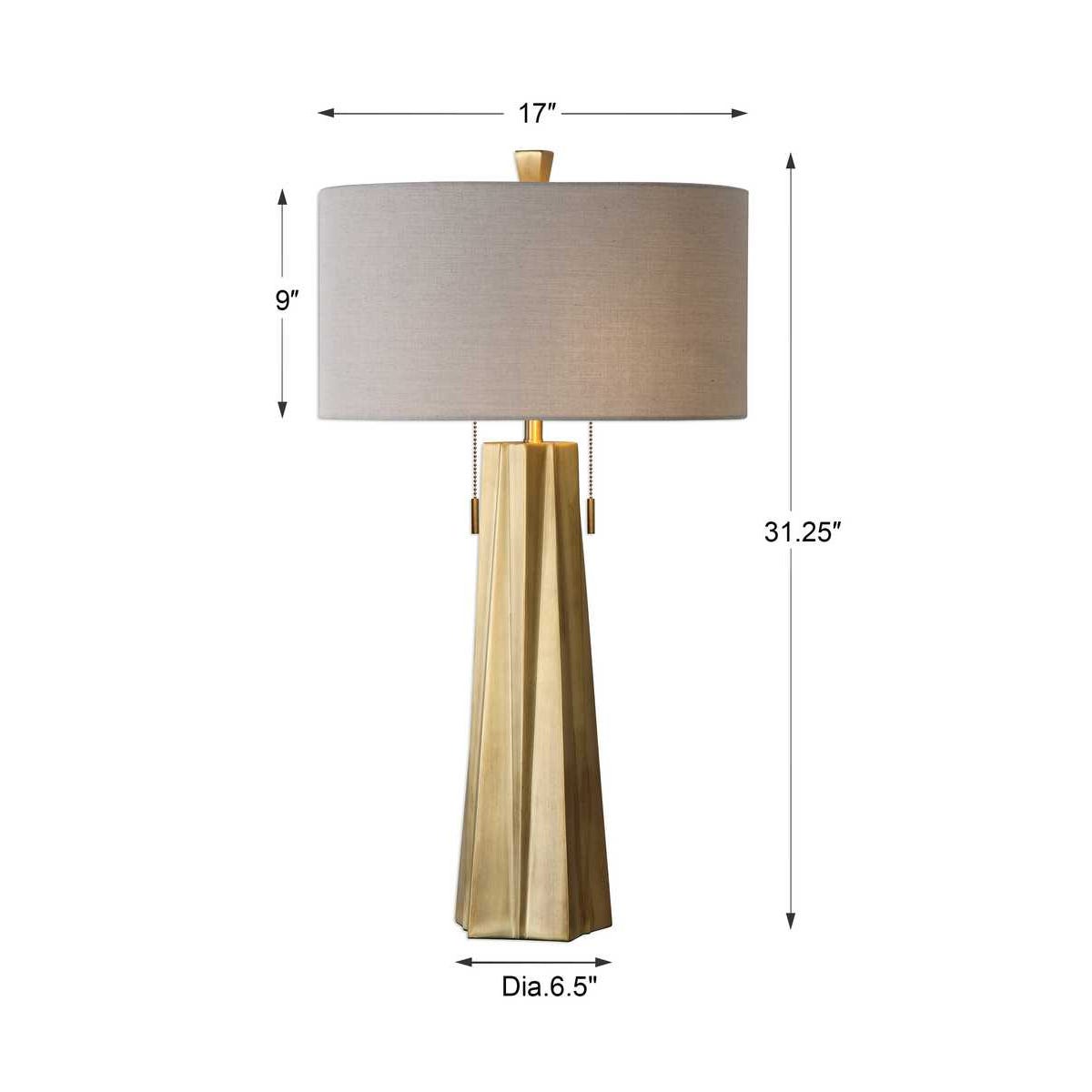 Uttermost Maris Gold Table Lamp