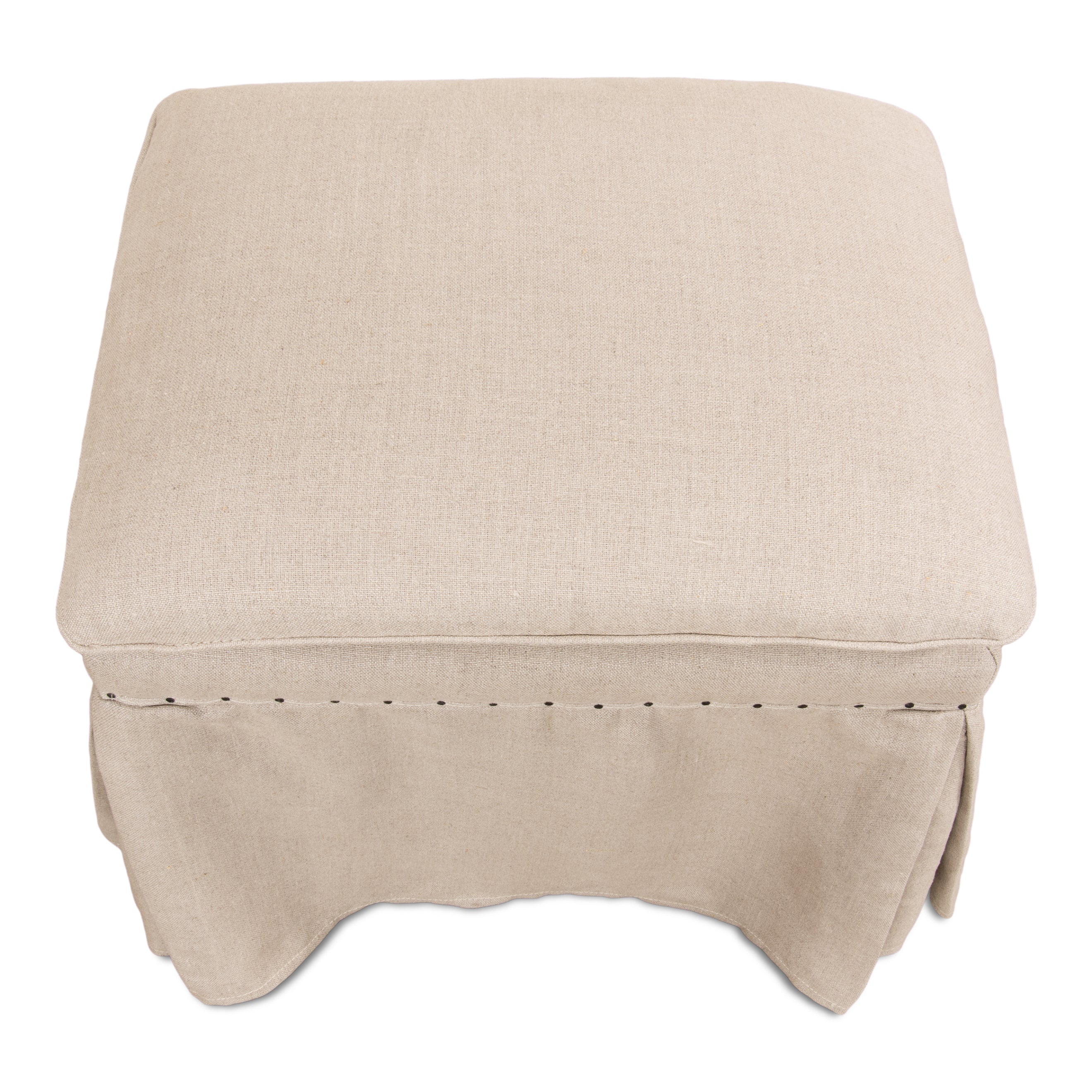 Draped Ottoman - Set of 2