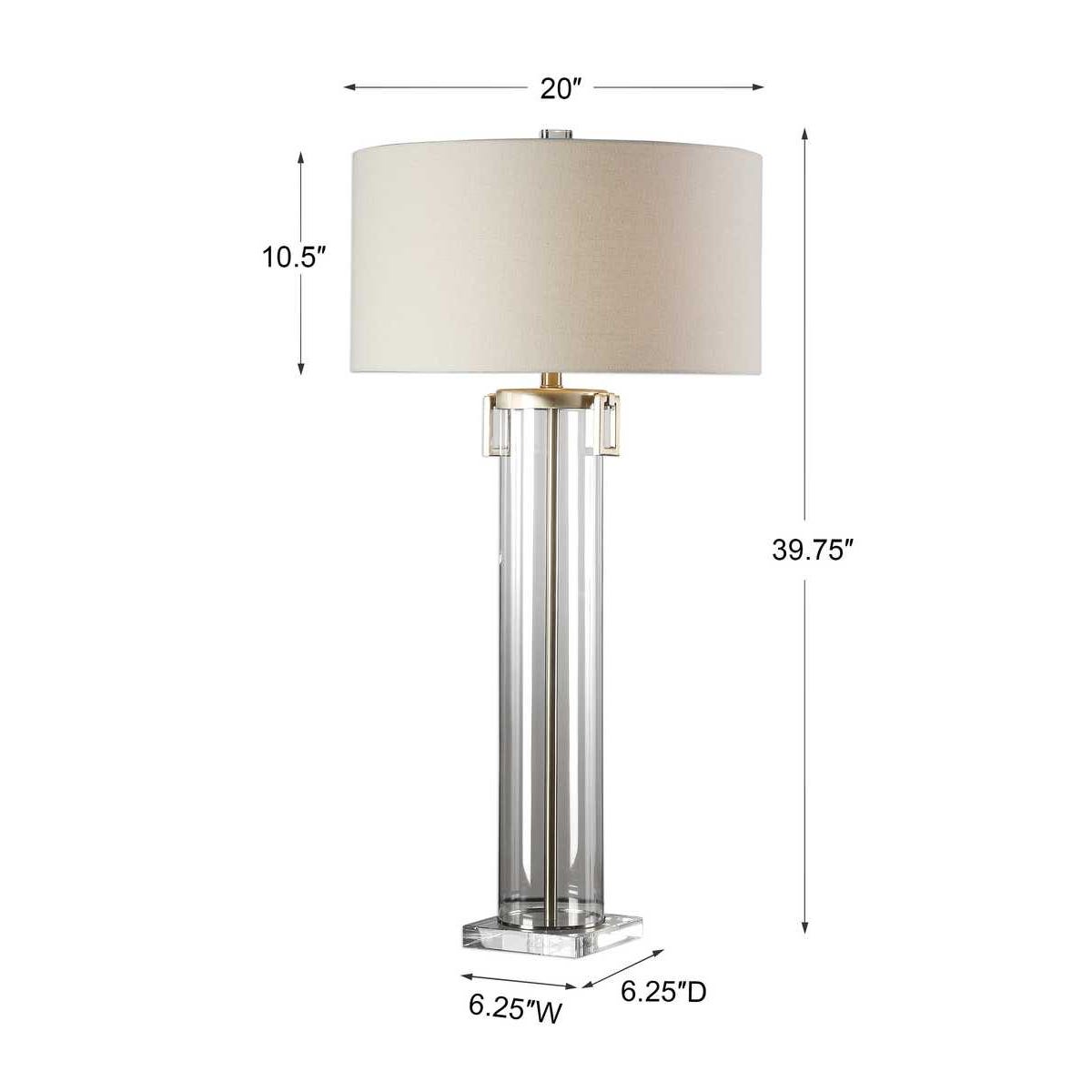Uttermost Monette Tall Cylinder Lamp