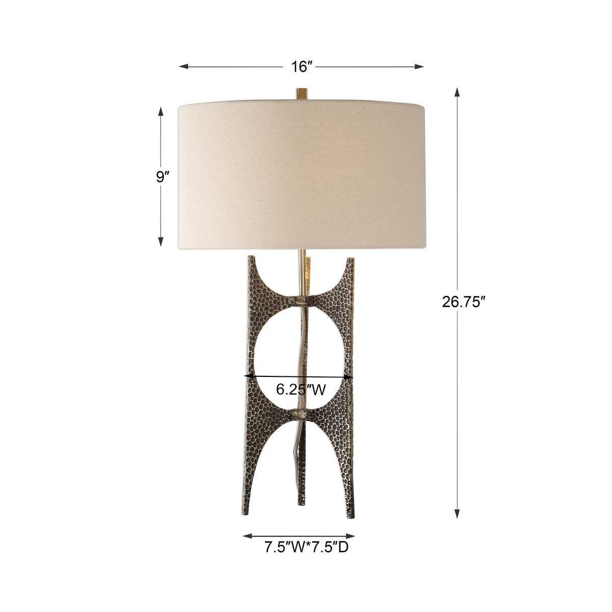 Uttermost Goldia Antique Bronze Lamp
