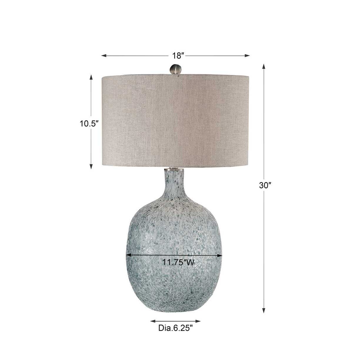 Uttermost Oceaonna Glass Table Lamp