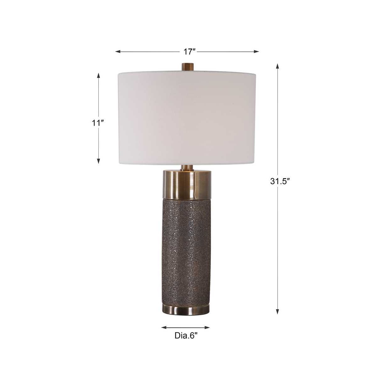 Uttermost Brannock Bronze Table Lamp