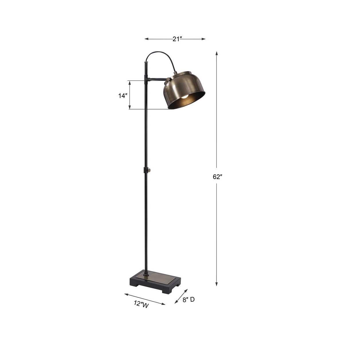 Uttermost Bessemer Industrial Floor Lamp