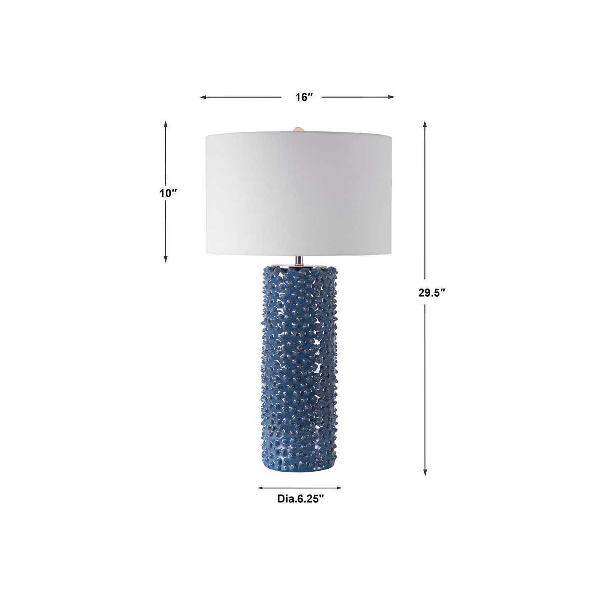 Uttermost Ciji Blue Table Lamp