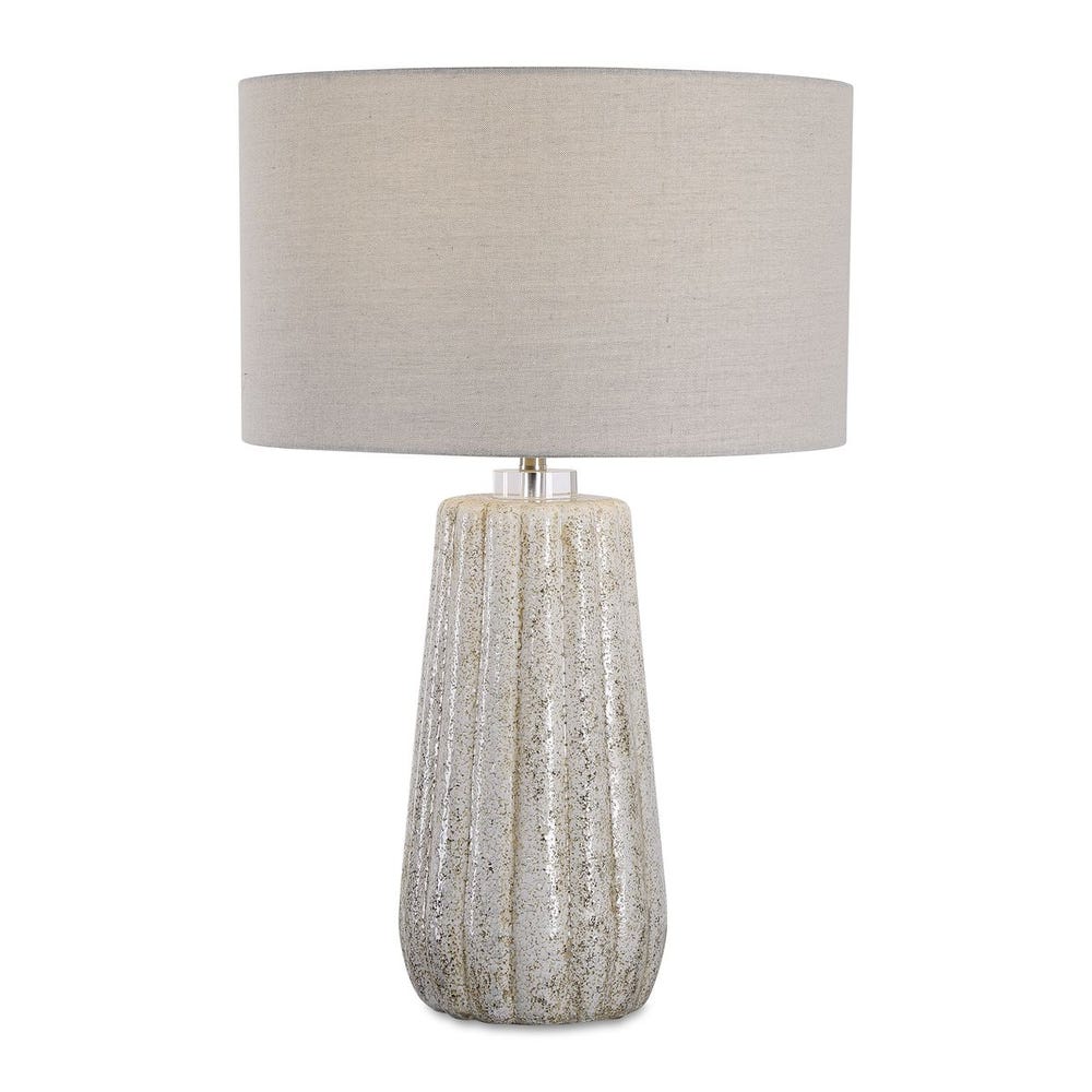 Uttermost Pikes Stone-Ivory Table Lamp