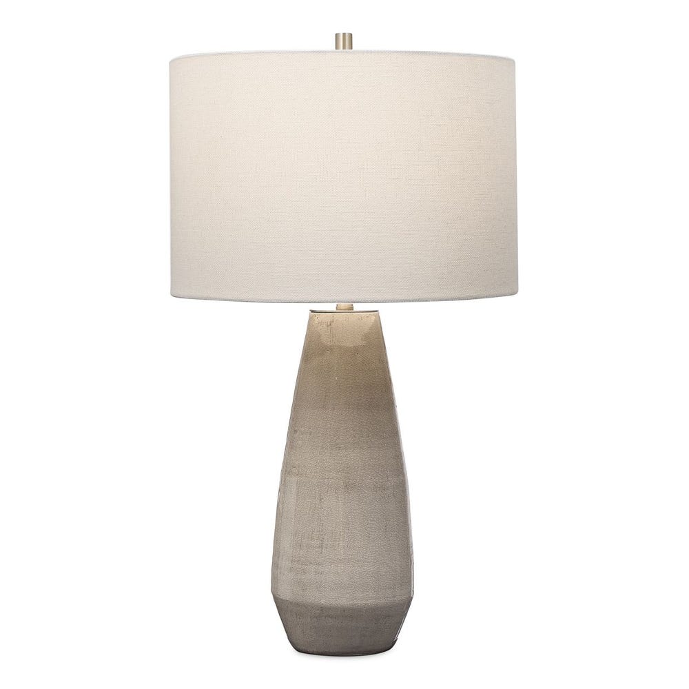Uttermost Volterra Taupe-Gray Table Lamp