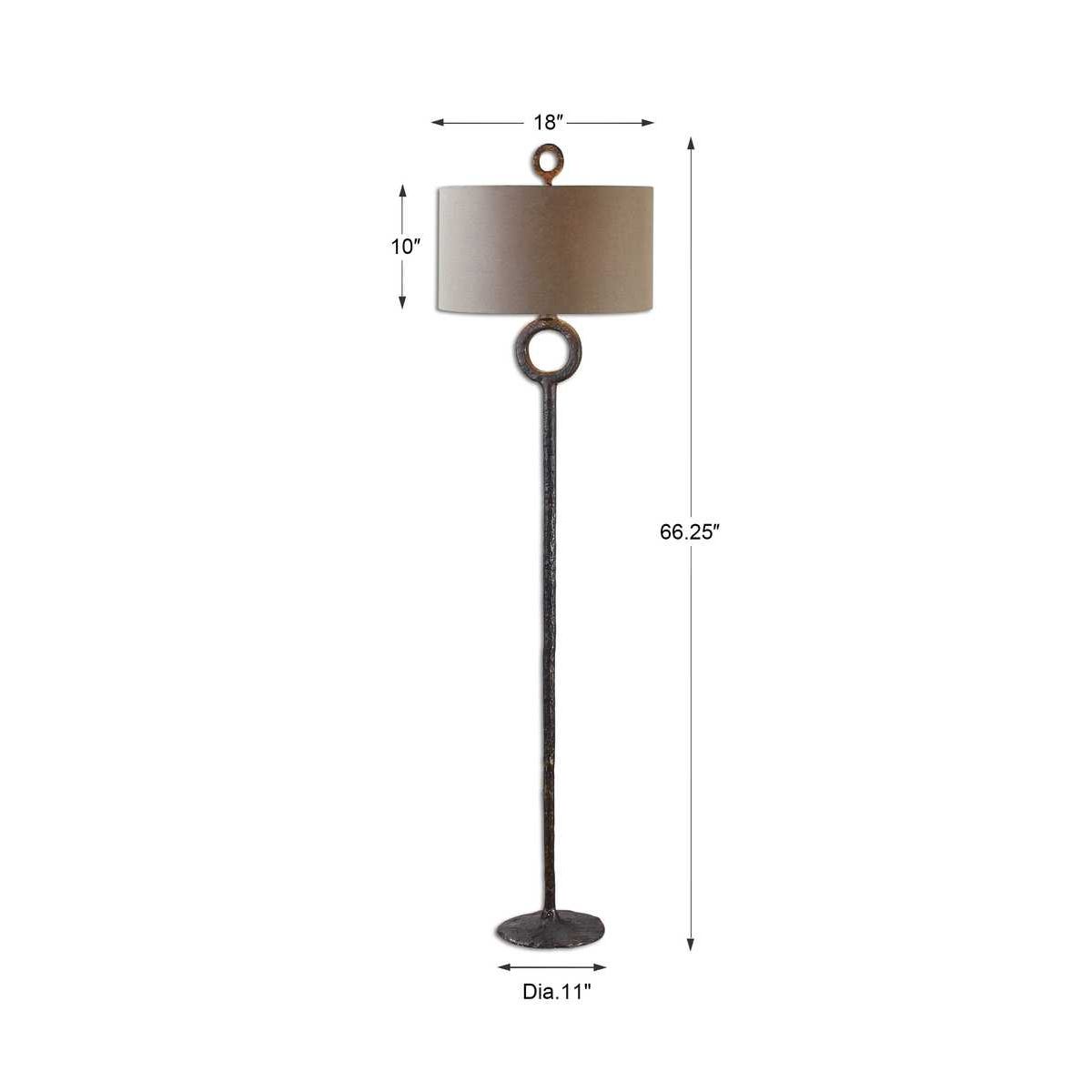 Ferro Cast Iron Floor Lamp by Uttermost
