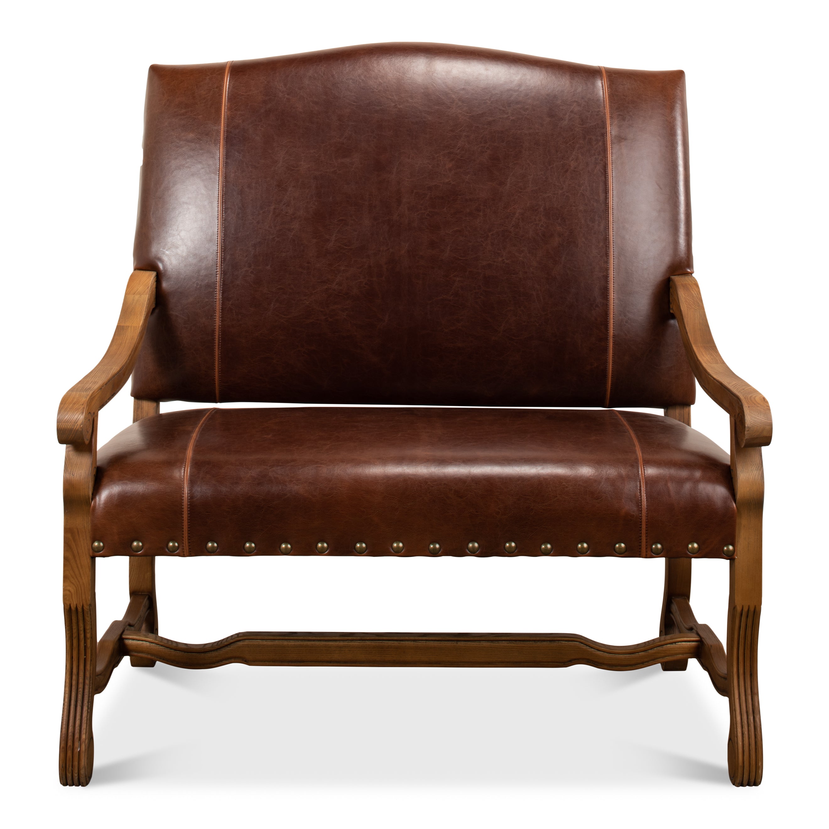 Italian Leather Settee