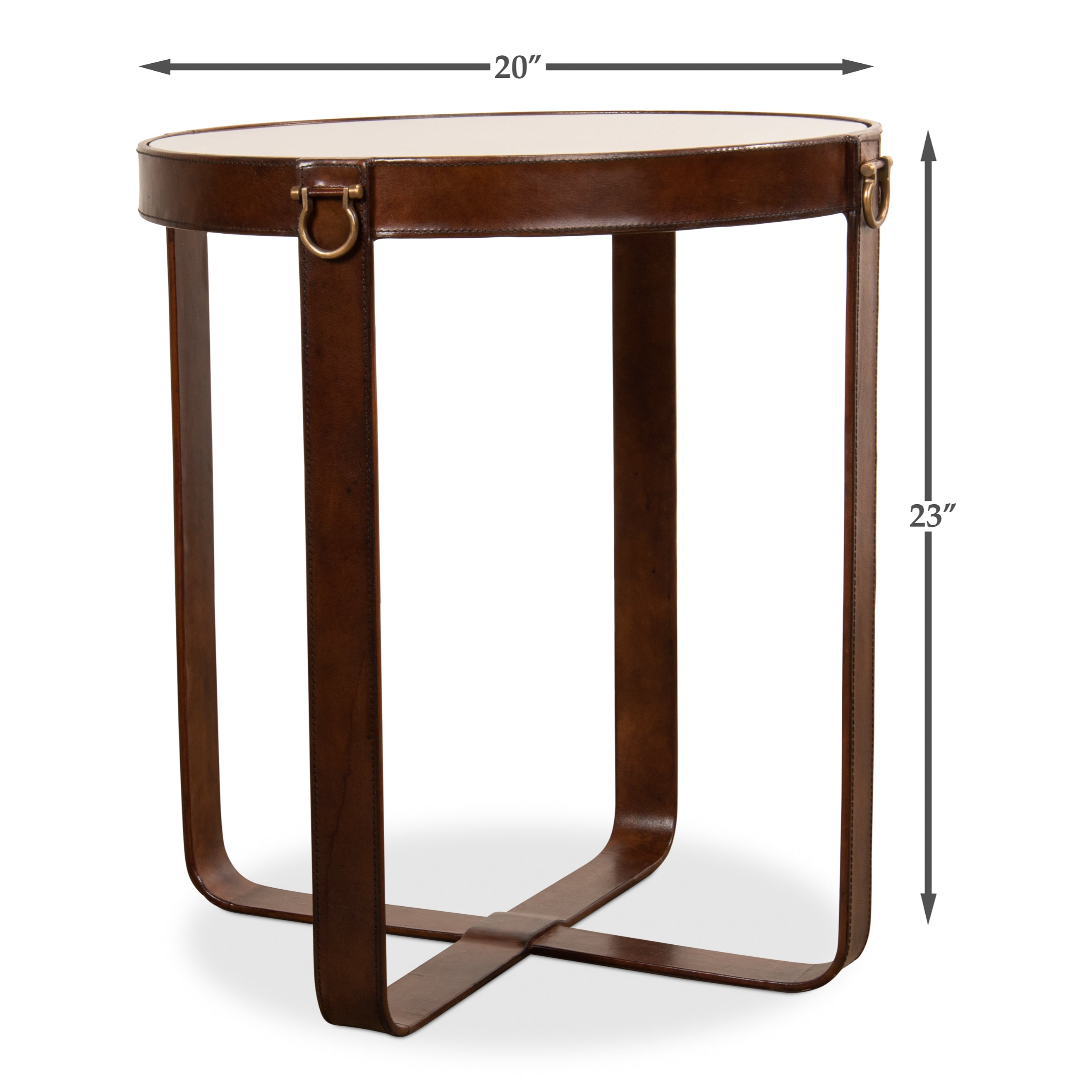 Leather Harness Table