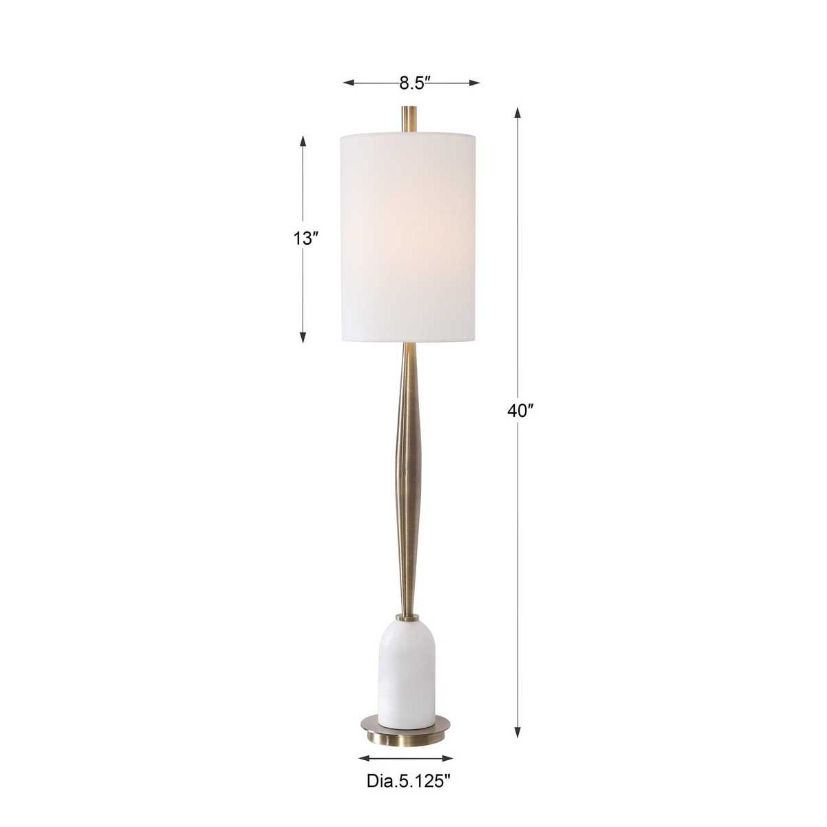 Uttermost Minette Mid-Century Buffet Lamp