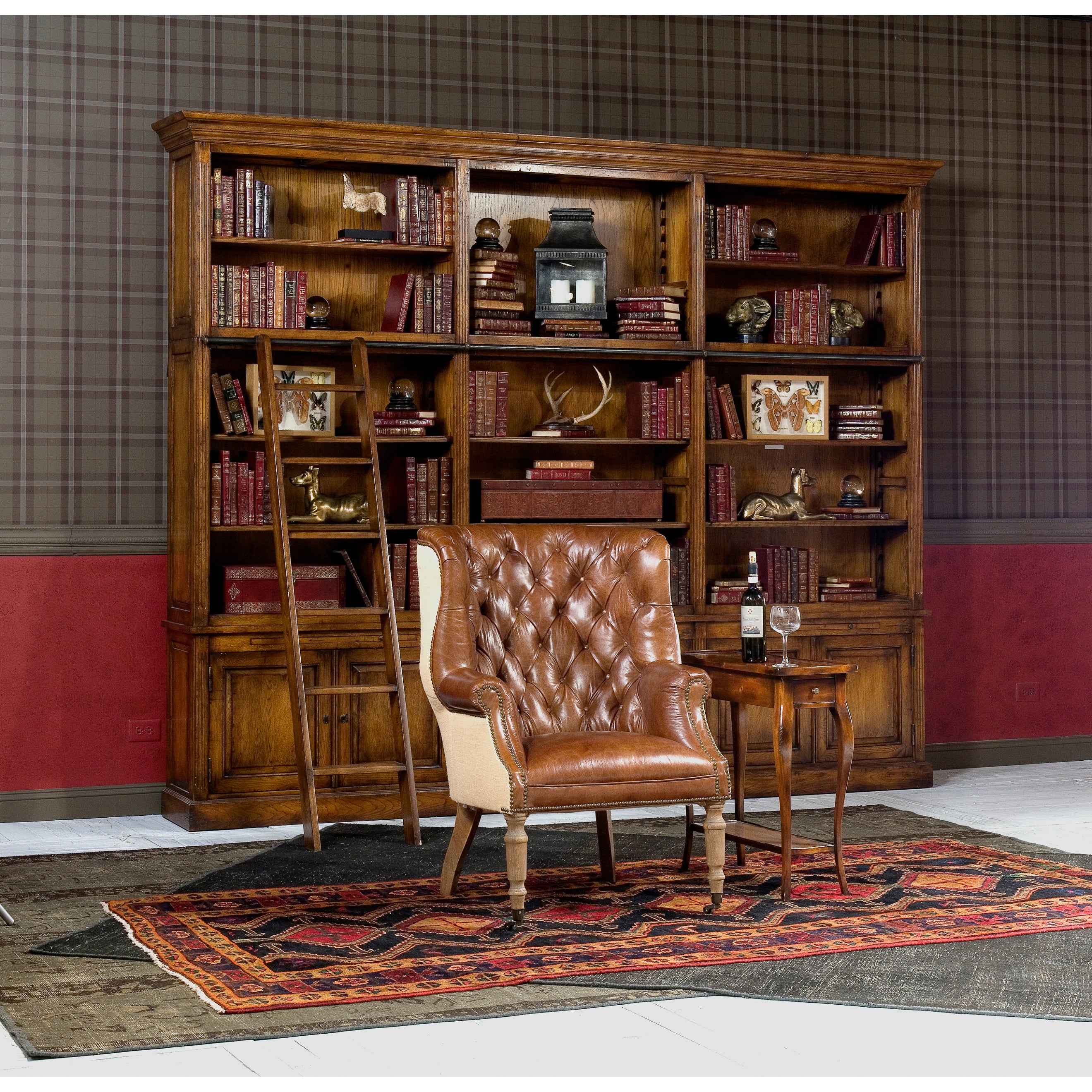 Welsh Leather & Jute Chair