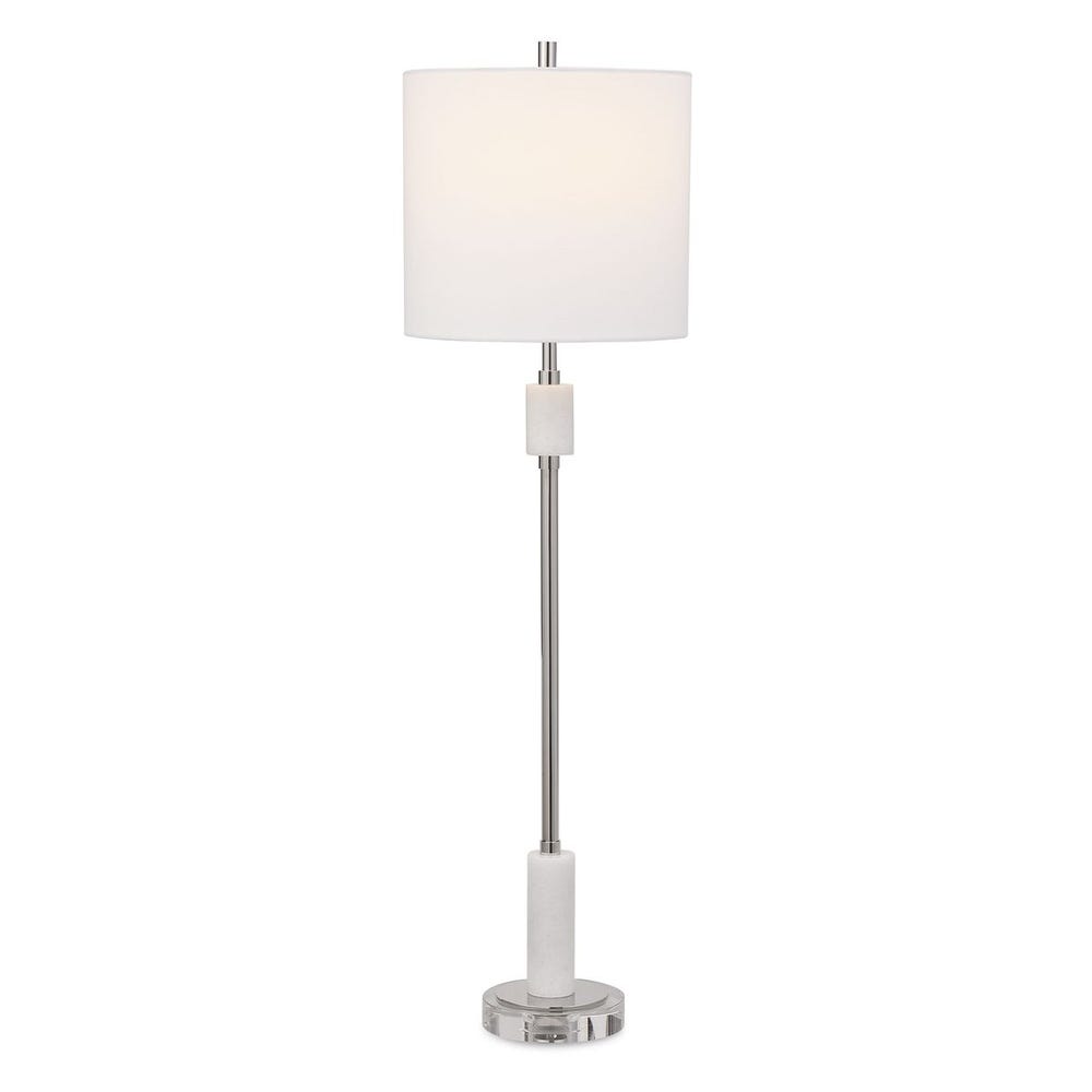 Uttermost Sussex Nickel Buffet Lamp