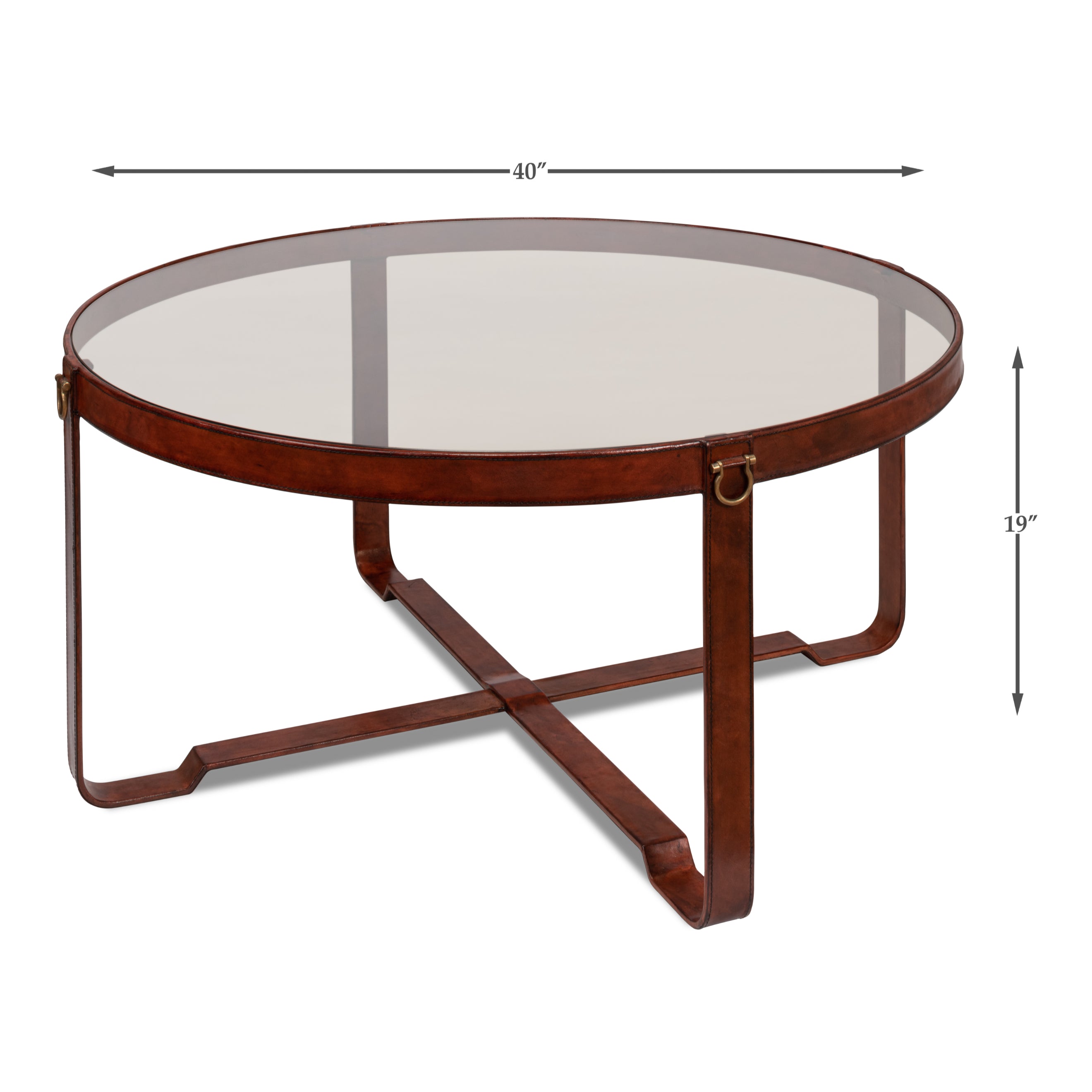 Harness Round Coffee Table
