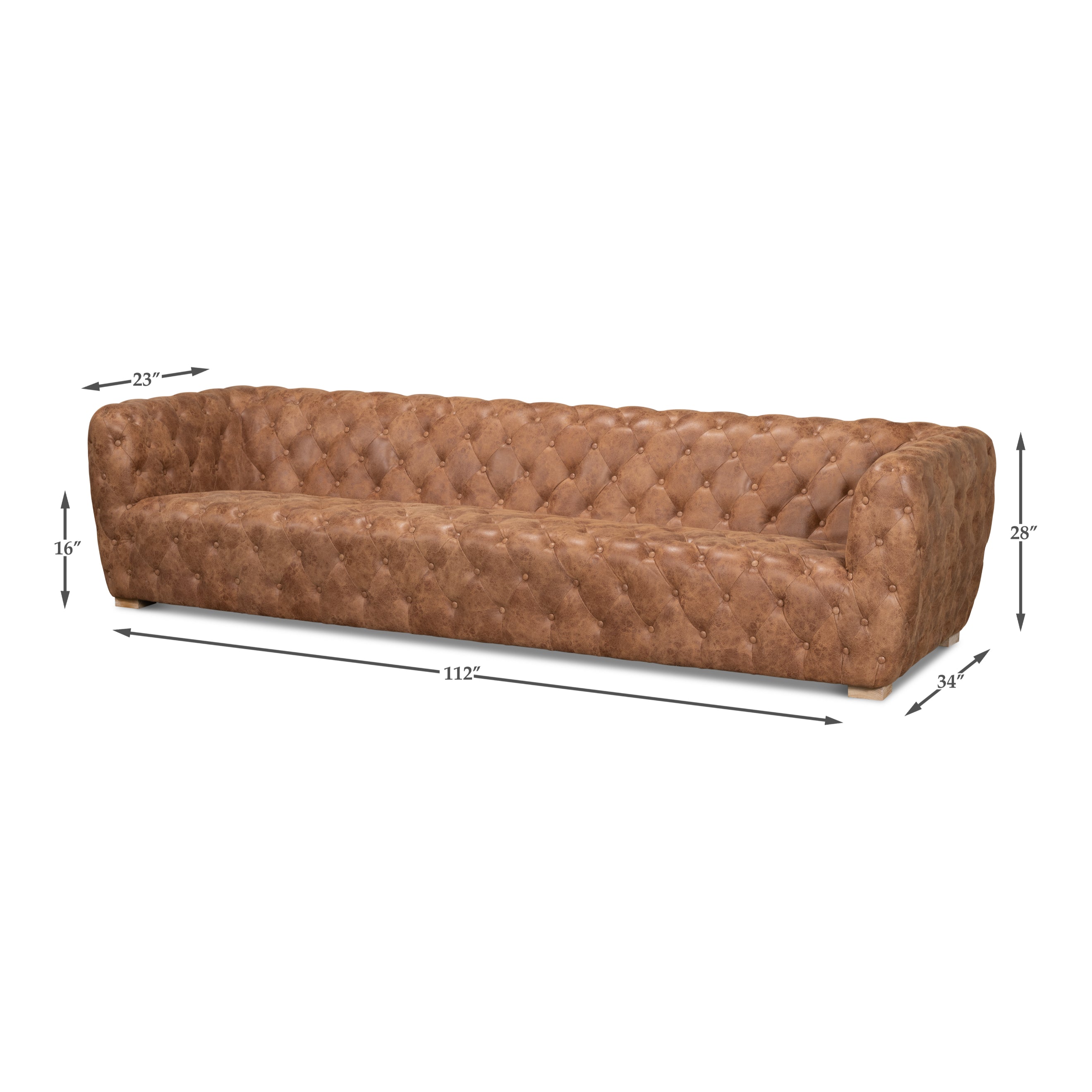 Long Stanley Sofa - Tan