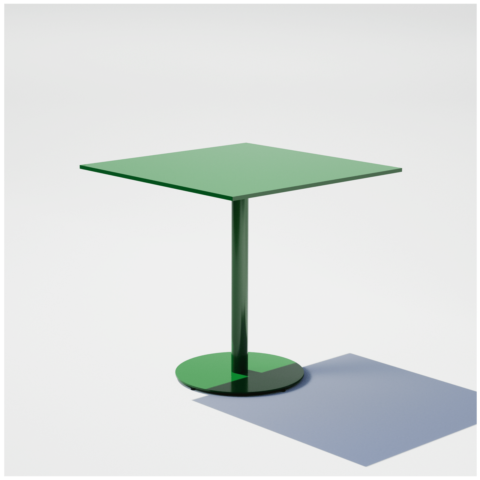 Pedestal Cafe Square Table