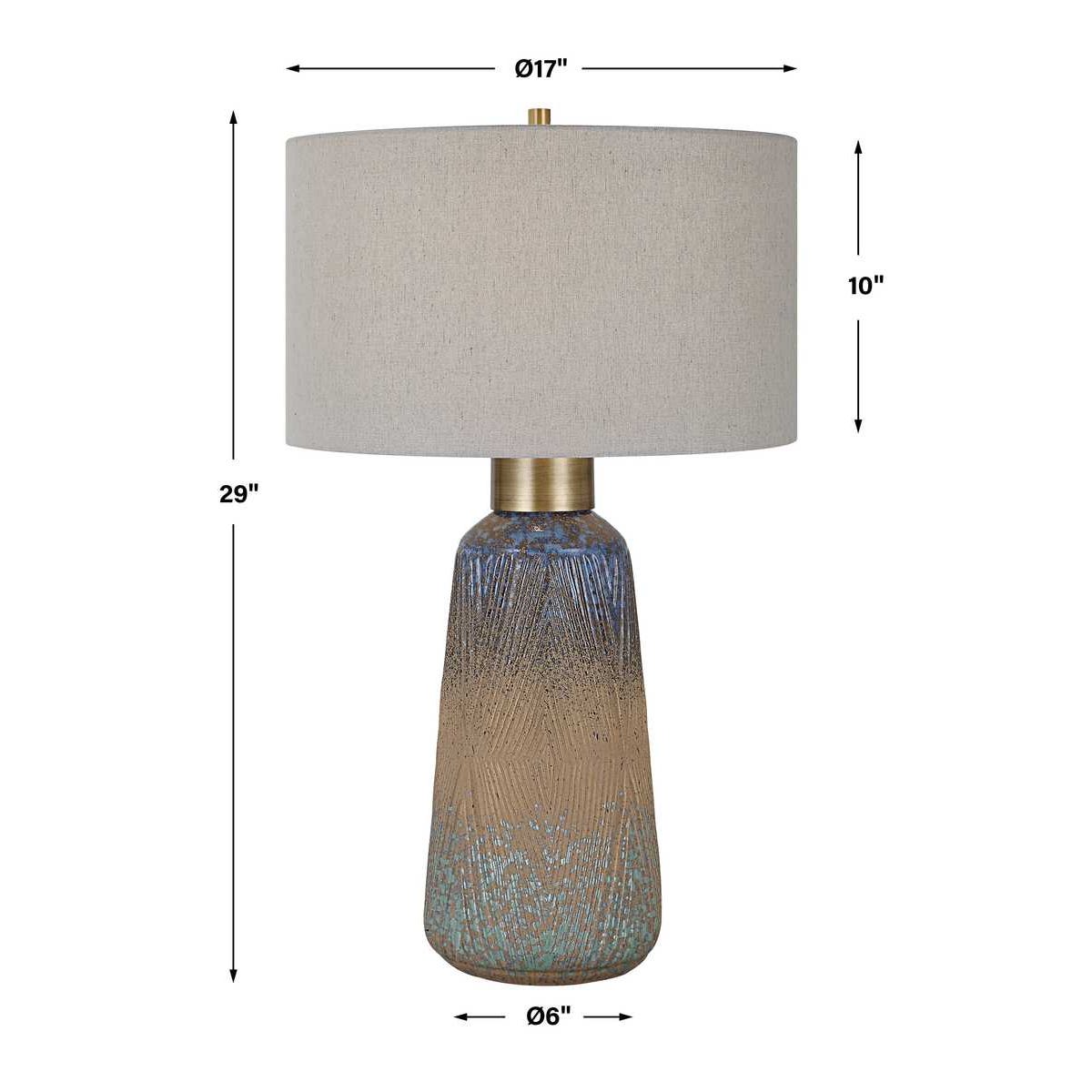 Uttermost Western Sky Ceramic Table Lamp