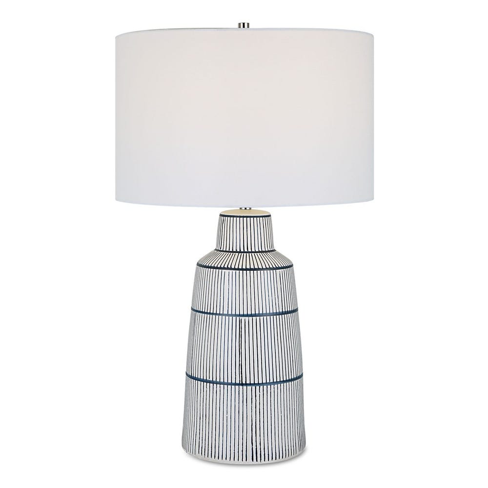 Uttermost Breton Nautical Stripe Table Lamp