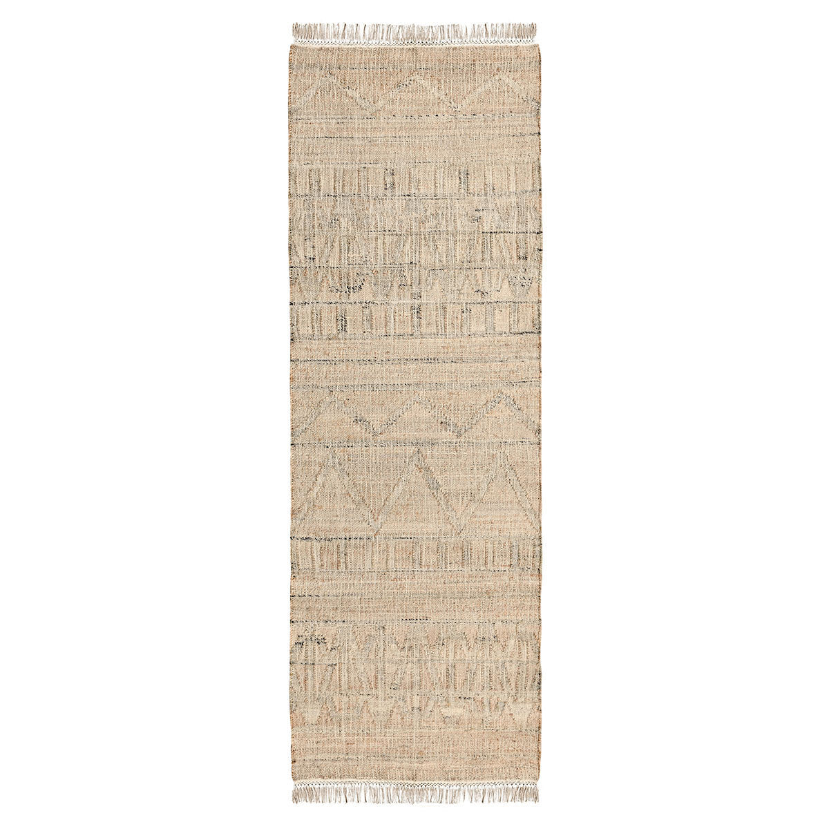 Kingston Distressed Natural Rug by Classic Home