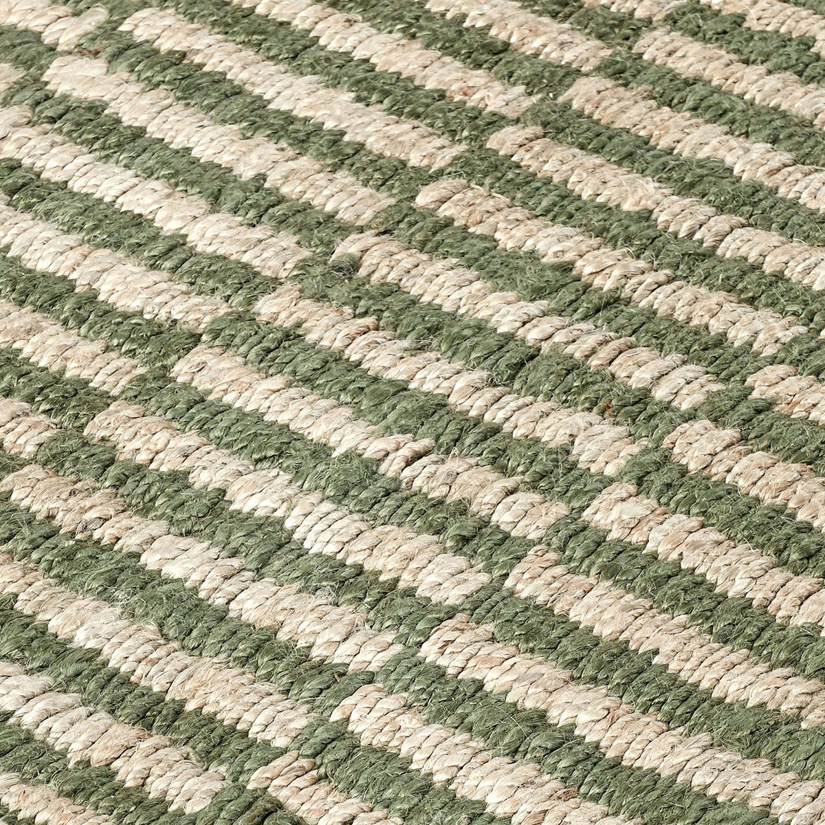 Monterey Jute Green/Natural Rug by Classic Home